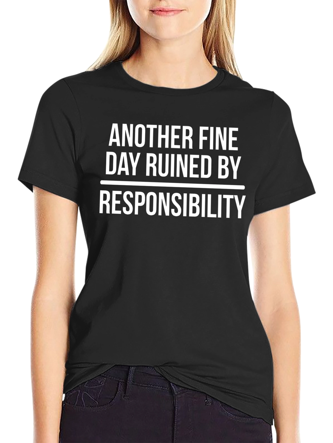 Humorous Responsibility T-Shirt