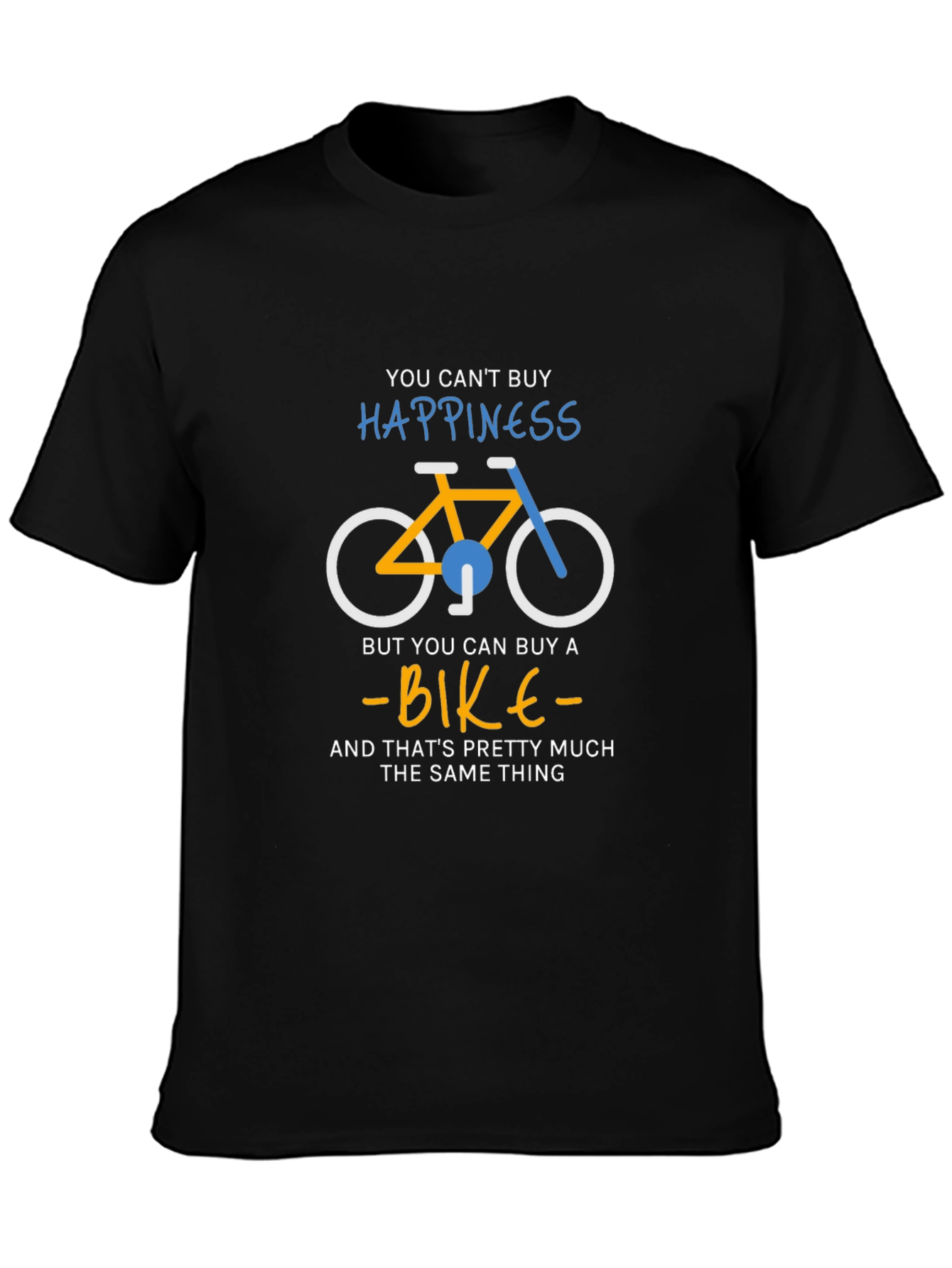 Happiness Bike Graphic Tee