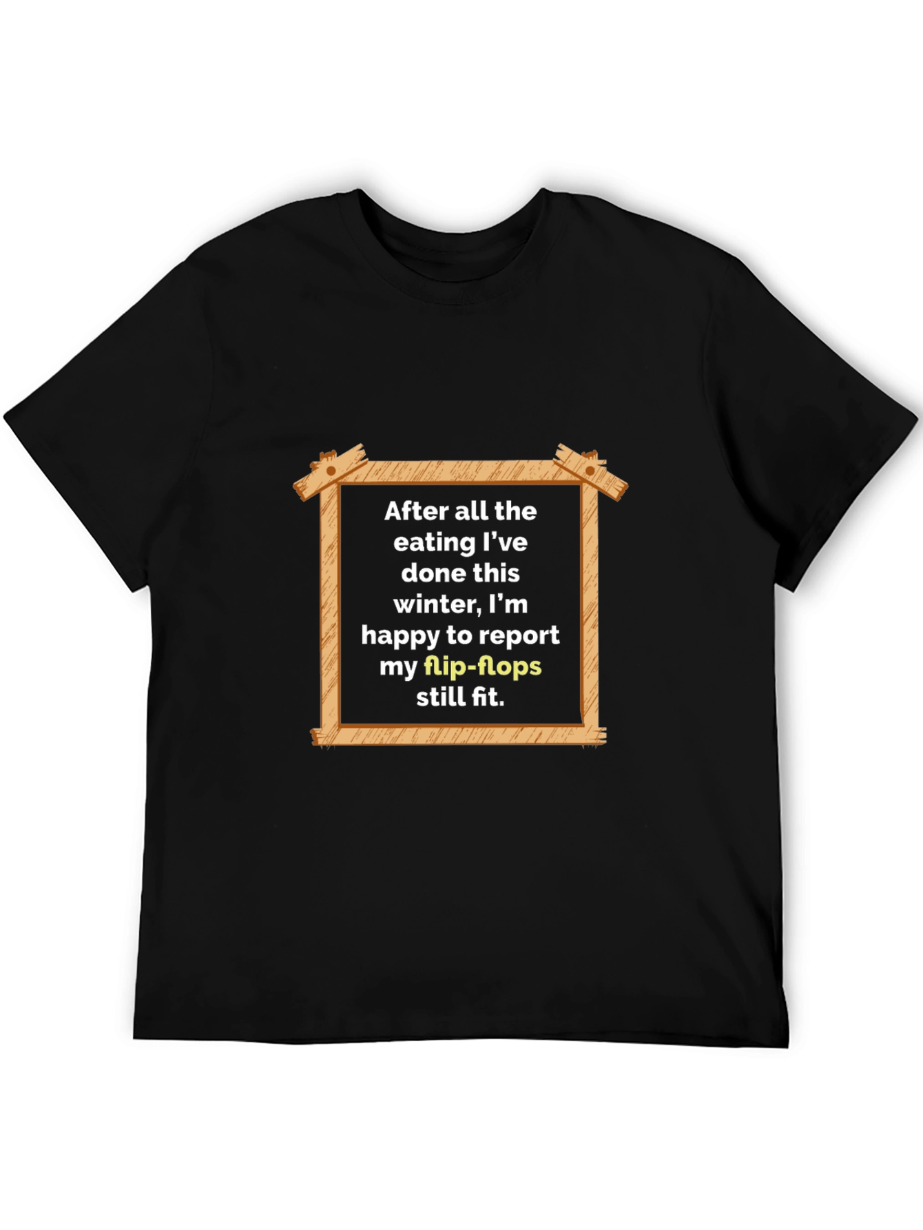 Funny Flip-Flops Still Fit T-Shirt
