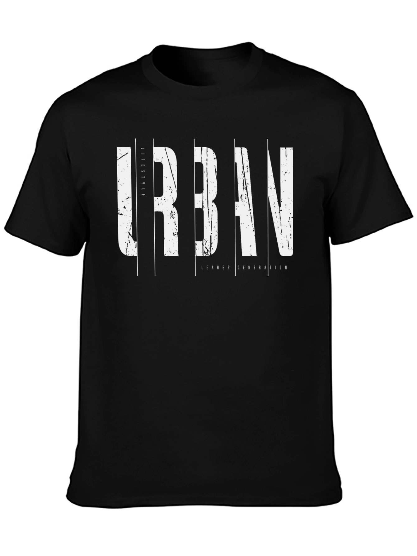 Urban Leader Generation Black Graphic Tee