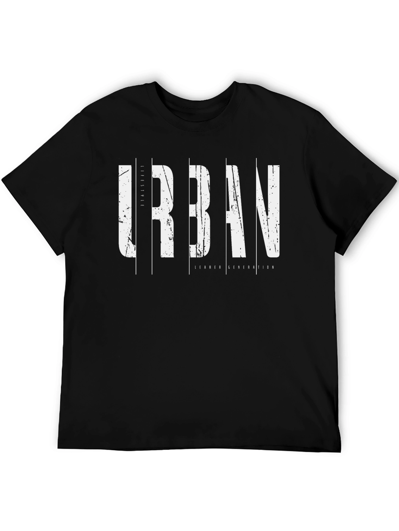 Urban Leader Generation Black Graphic Tee