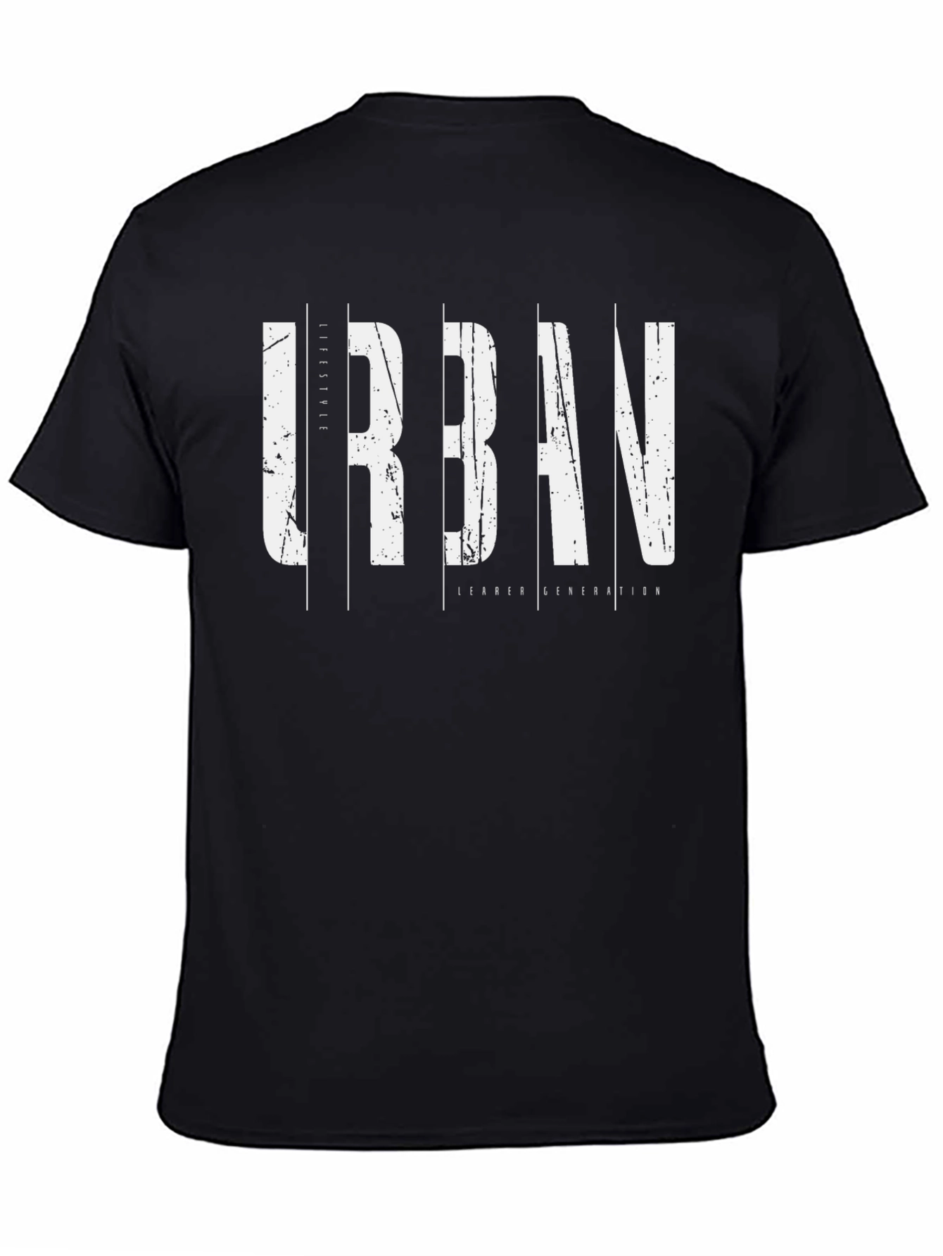 Urban Leader Generation Black Graphic Tee