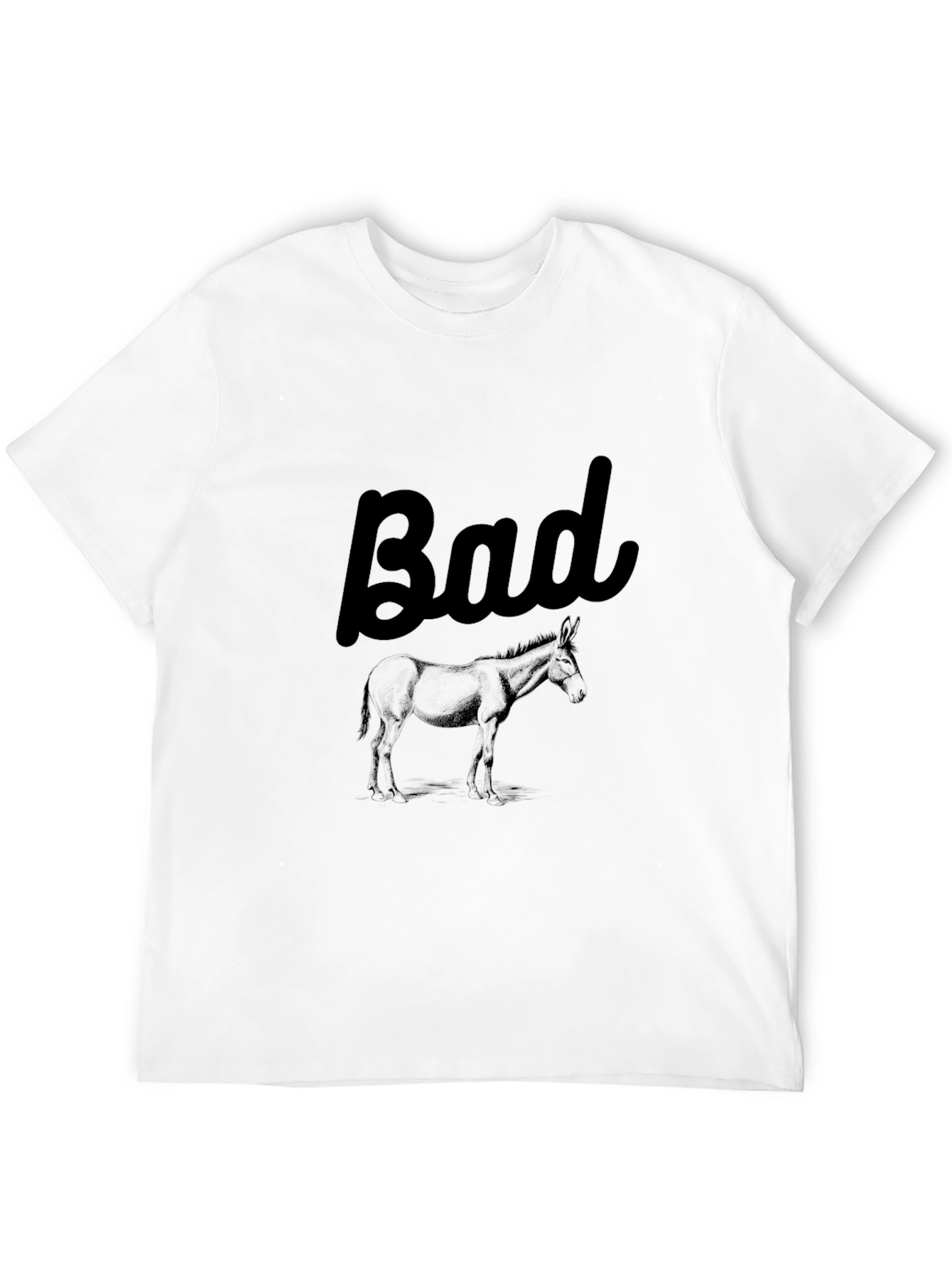 Bad Donkey Graphic T-Shirt - Black