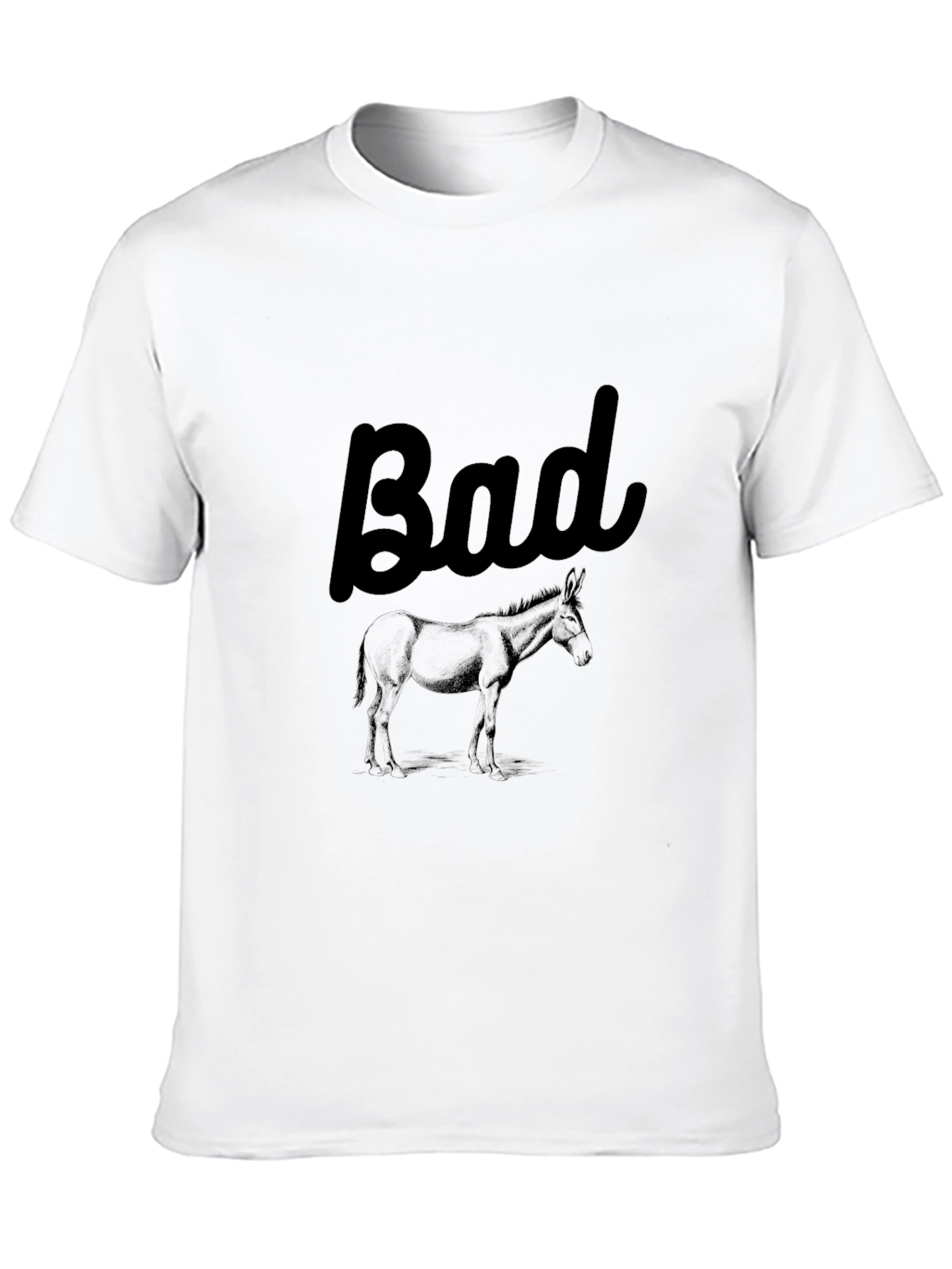 Bad Donkey Graphic T-Shirt - Black