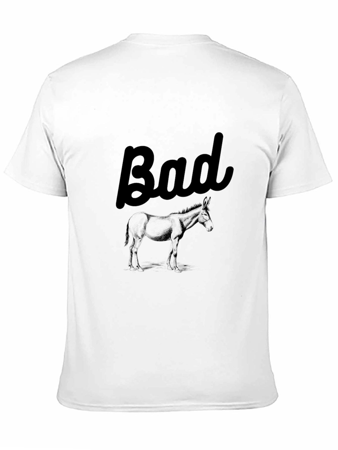 Bad Donkey Graphic T-Shirt - Black