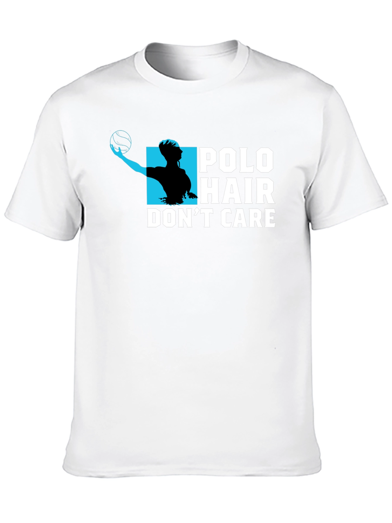 Polo Hair Dont Care Graphic T-Shirt