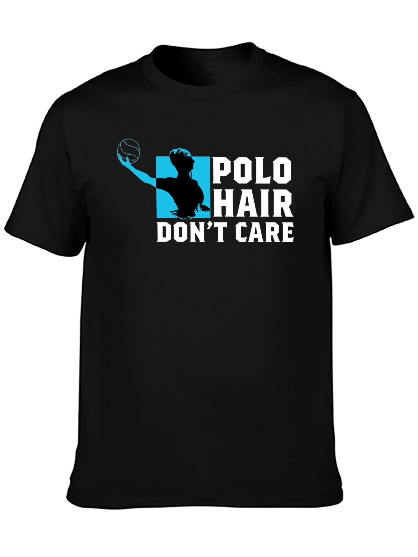 Polo Hair Dont Care Graphic T-Shirt