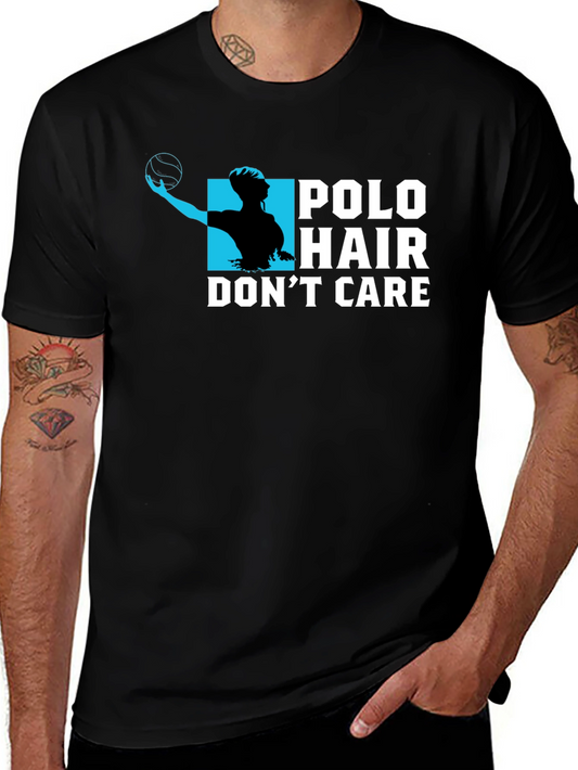 Polo Hair Dont Care Graphic T-Shirt