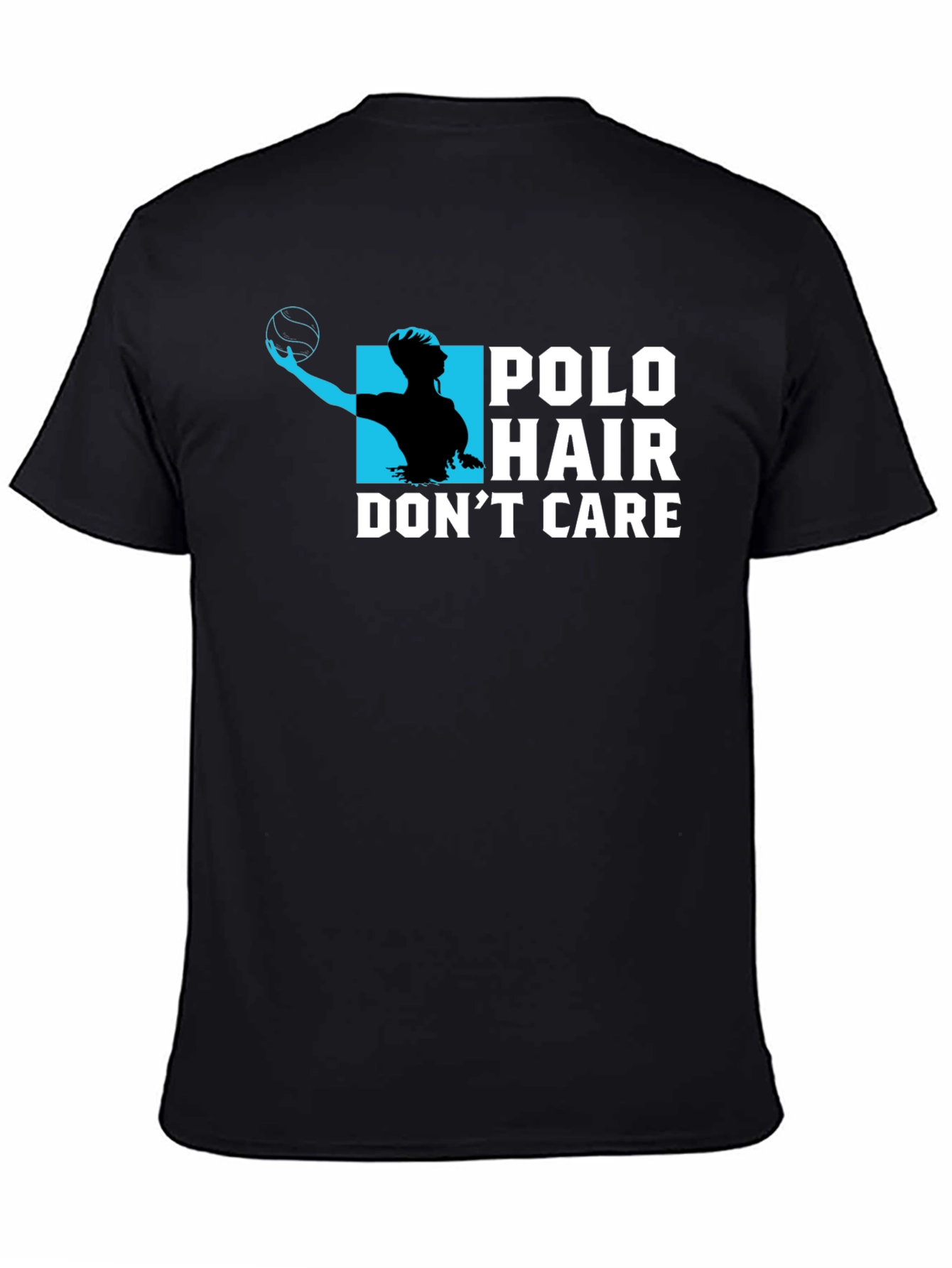 Polo Hair Dont Care Graphic T-Shirt