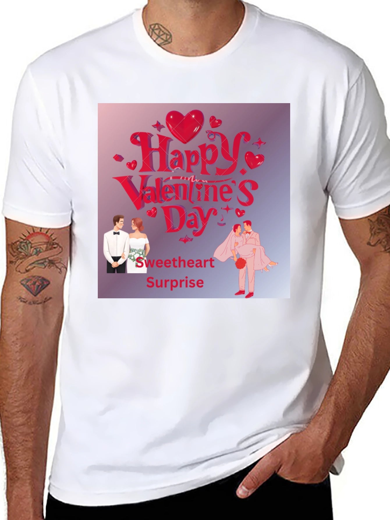 Valentines Day Sweetheart Surprise T-Shirt