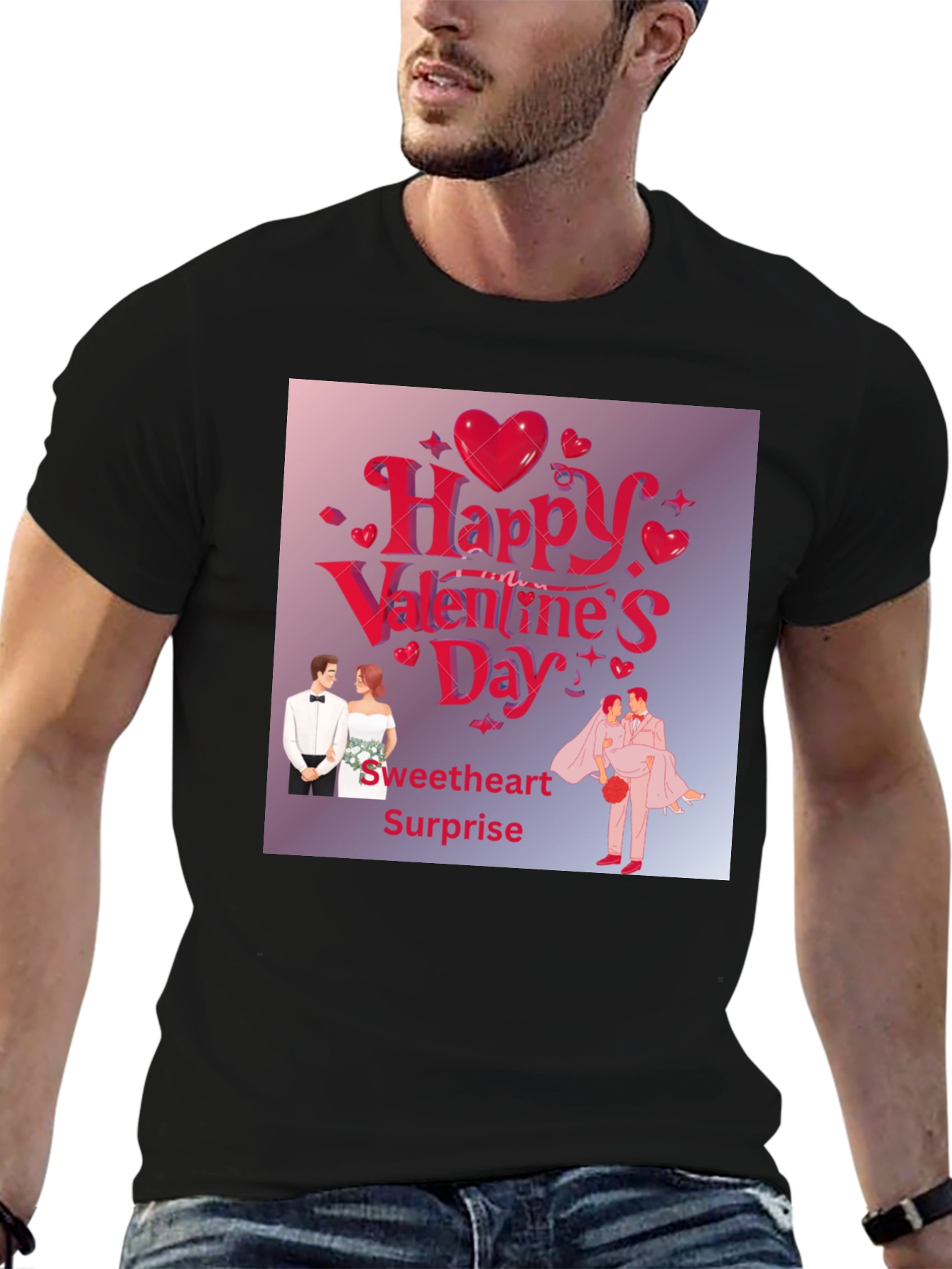 Valentines Day Sweetheart Surprise T-Shirt
