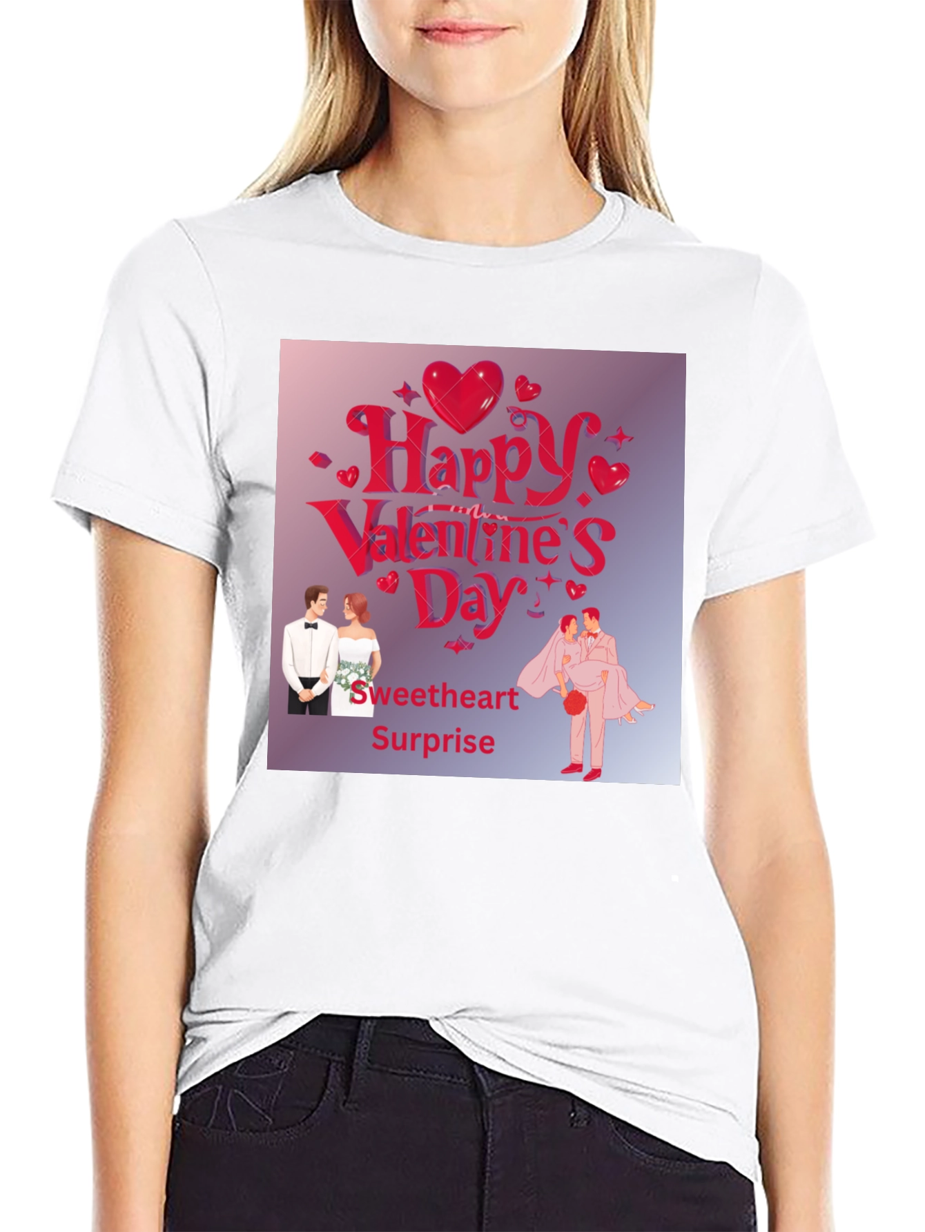Valentines Day Sweetheart Surprise T-Shirt