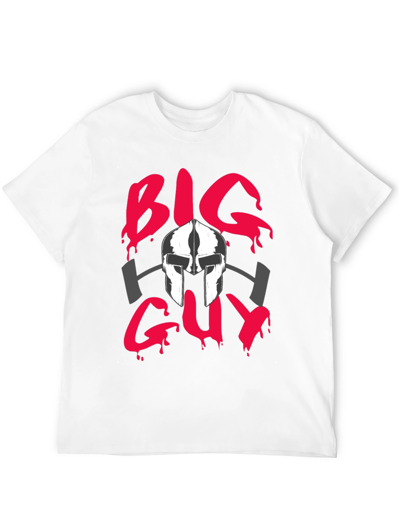 Big Guy T-Shirt - Spartan Gym Design