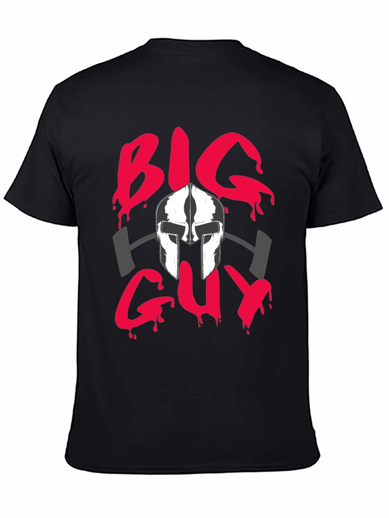 Big Guy T-Shirt - Spartan Gym Design