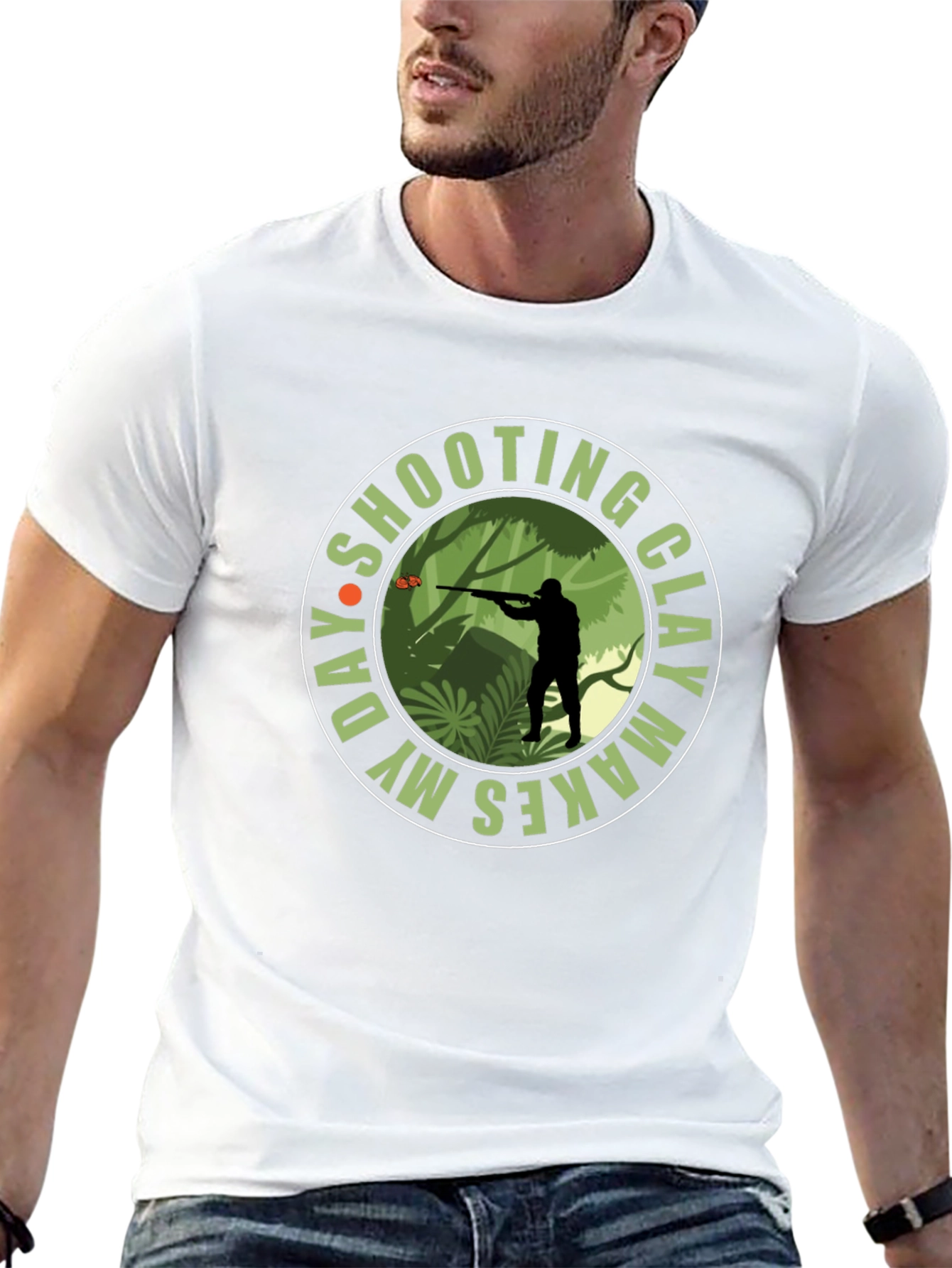 Clay Shooting Day T-Shirt - Makes My Day!