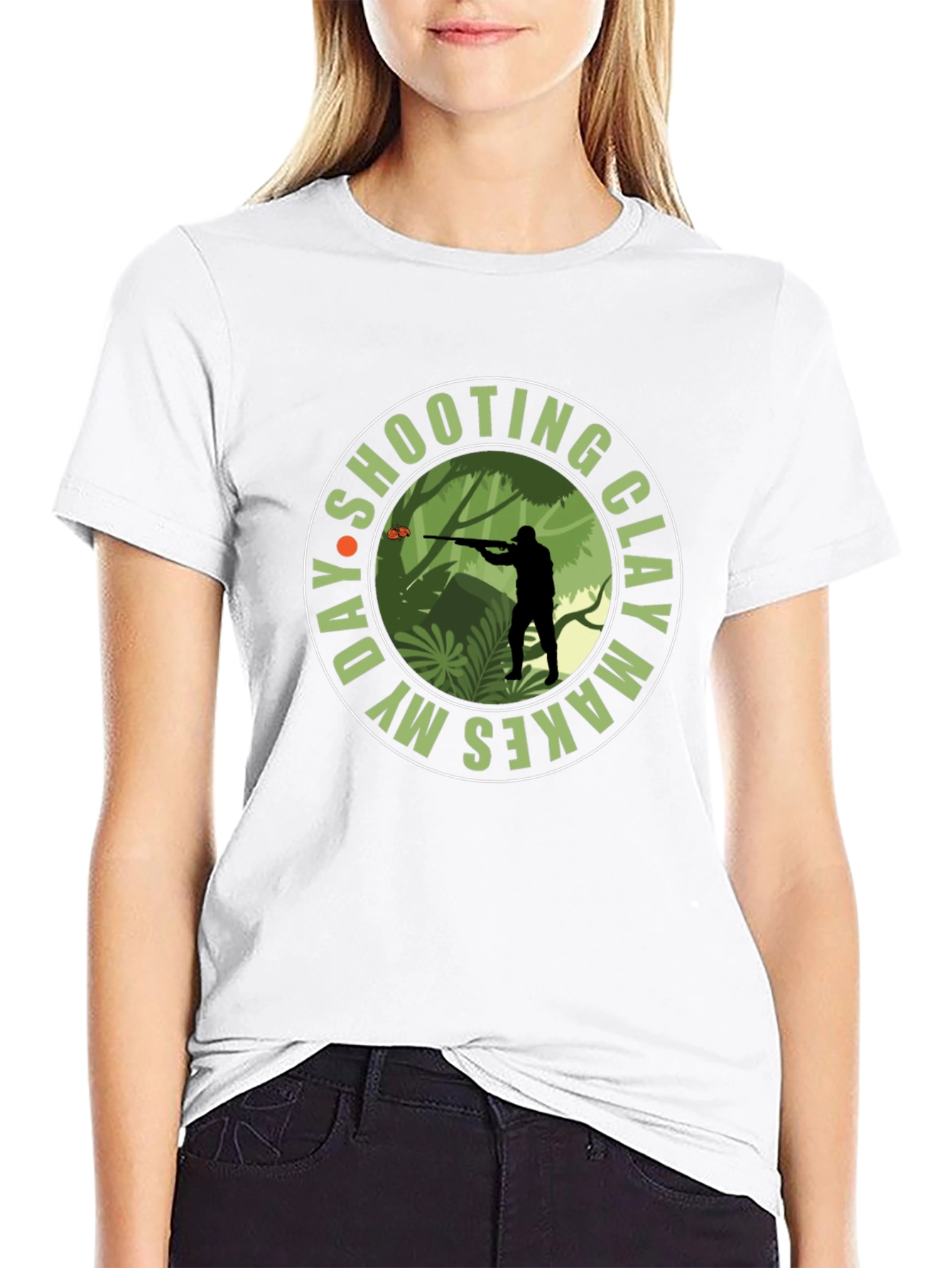 Clay Shooting Day T-Shirt - Makes My Day!