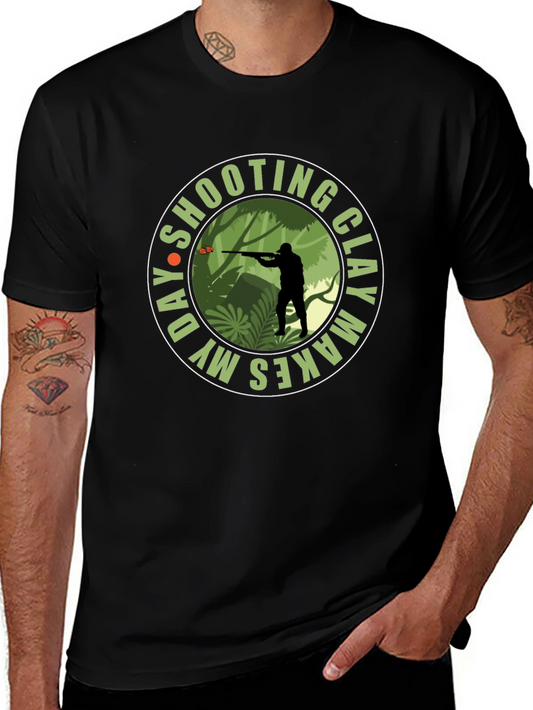 Clay Shooting Day T-Shirt - Makes My Day!