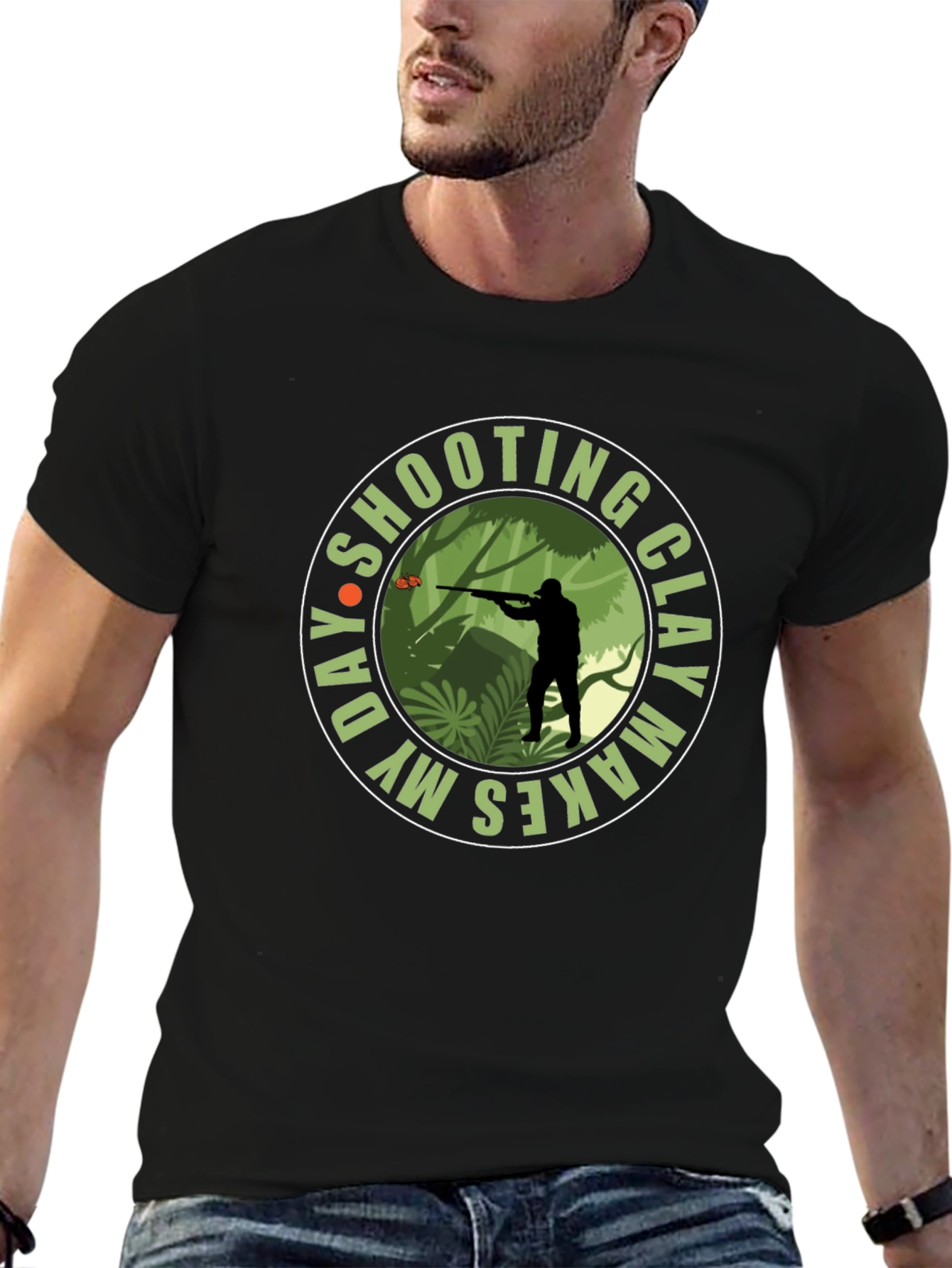 Clay Shooting Day T-Shirt - Makes My Day!