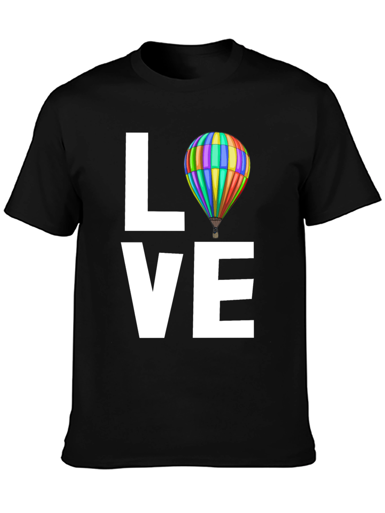 Love Hot Air Balloon Graphic Tee