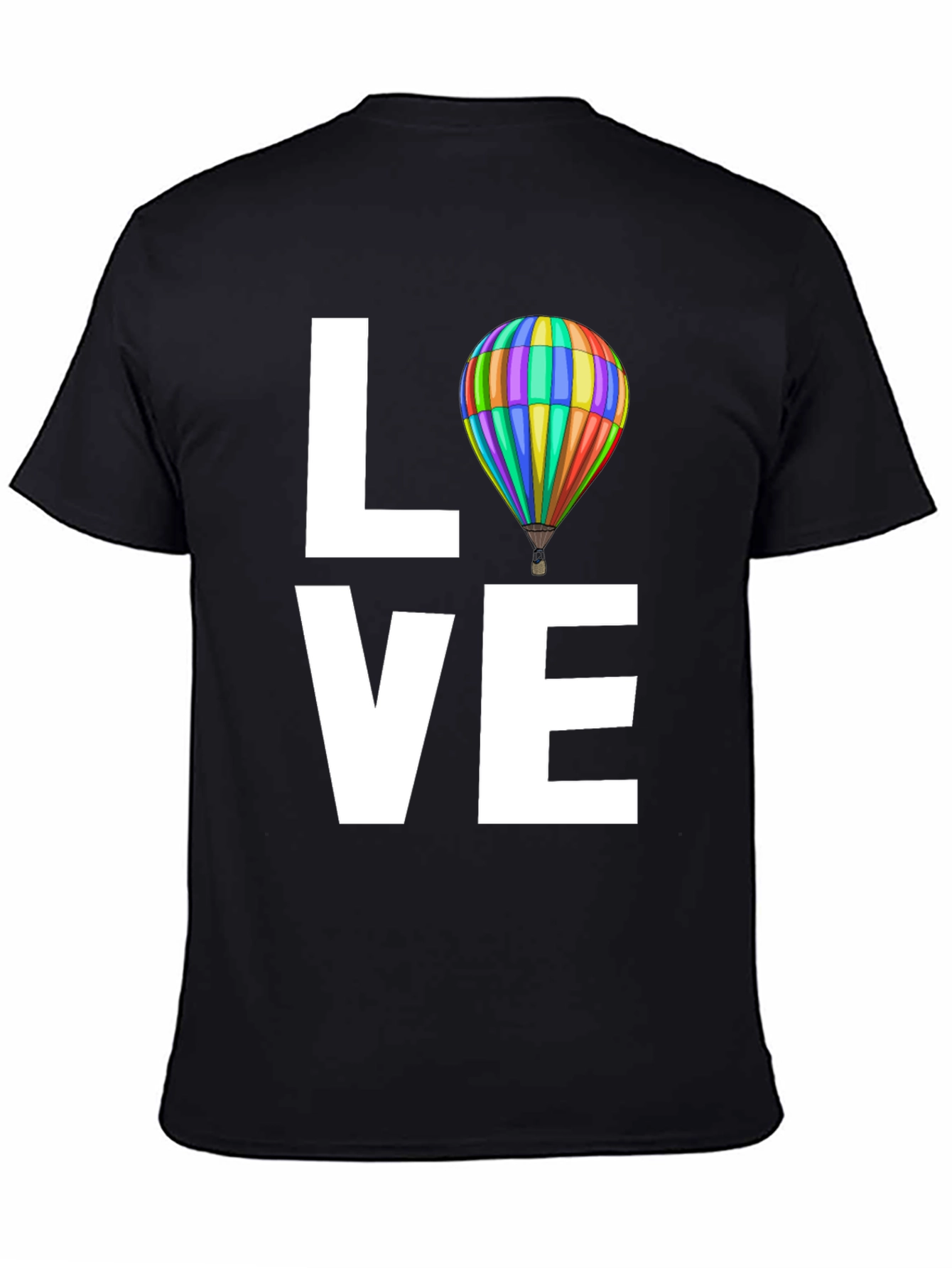 Love Hot Air Balloon Graphic Tee