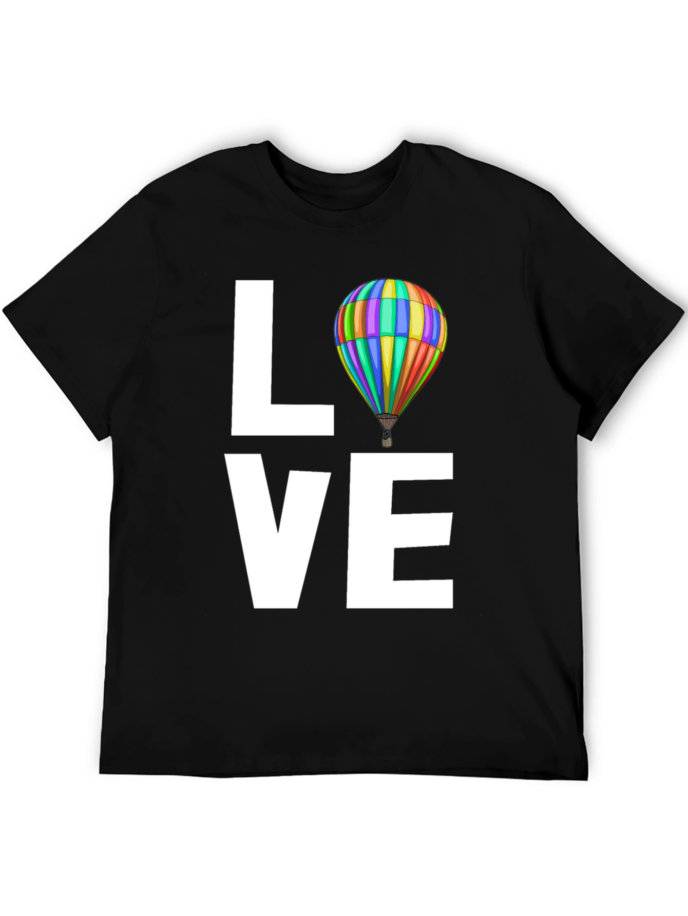 Love Hot Air Balloon Graphic Tee