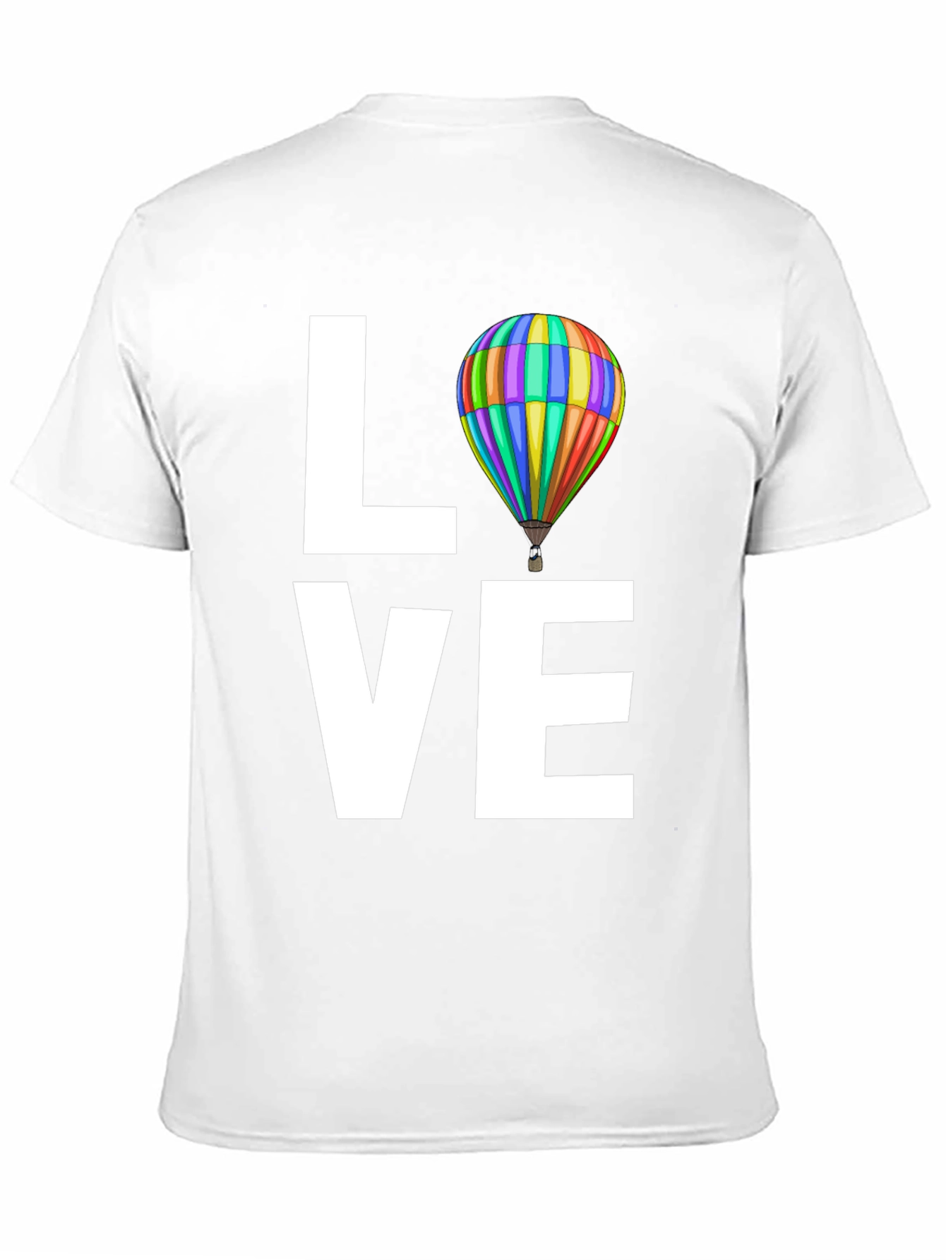 Love Hot Air Balloon Graphic Tee