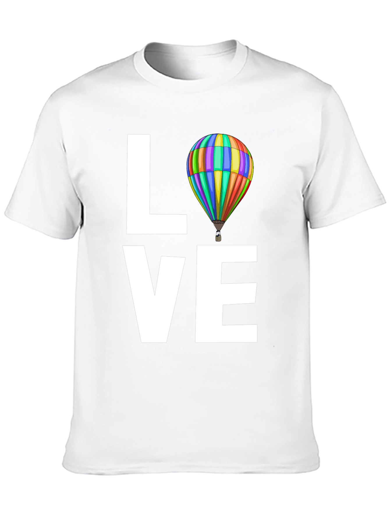 Love Hot Air Balloon Graphic Tee