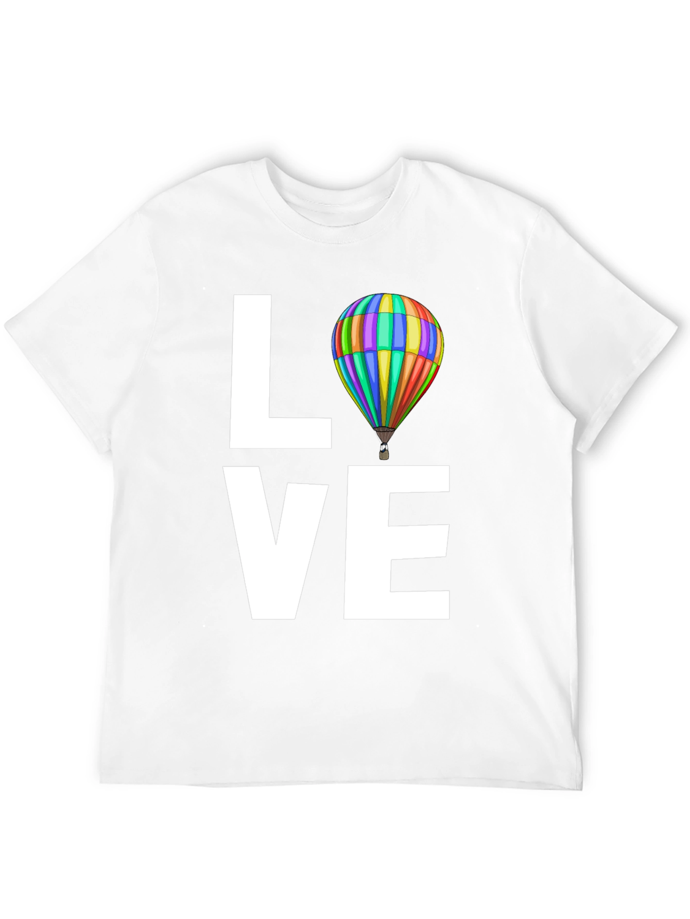 Love Hot Air Balloon Graphic Tee