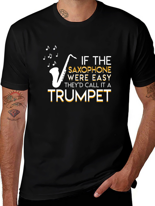 Saxophone Easy Trumpet T-Shirt