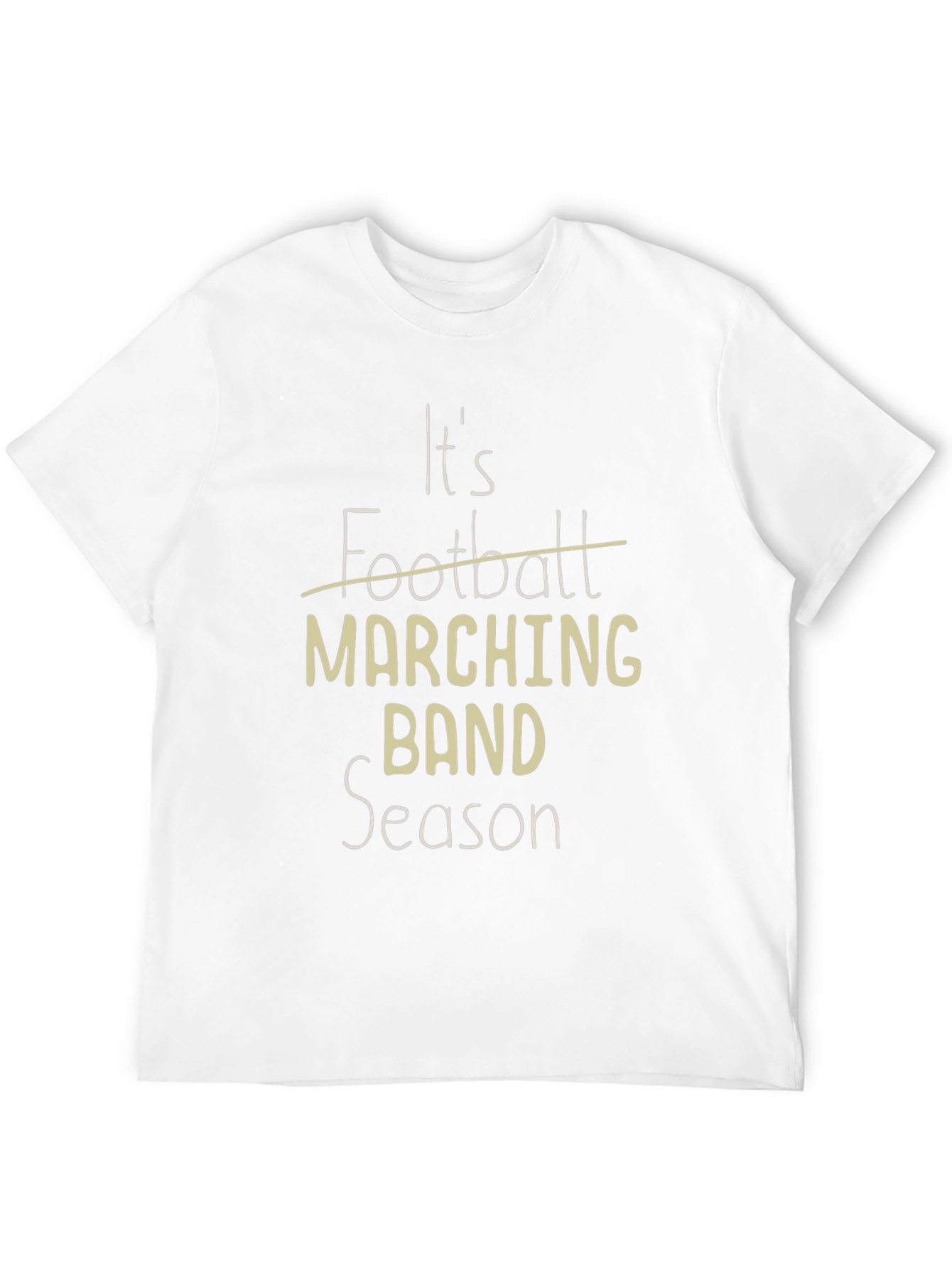 Marching Band Season T-Shirt - Black
