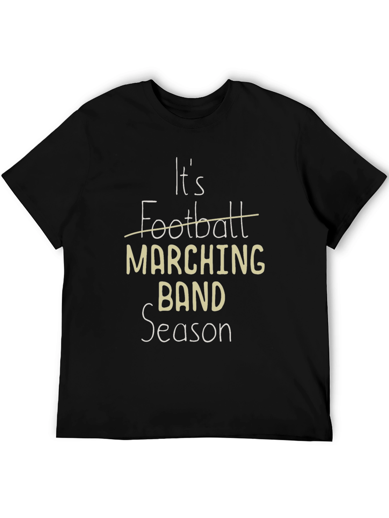Marching Band Season T-Shirt - Black