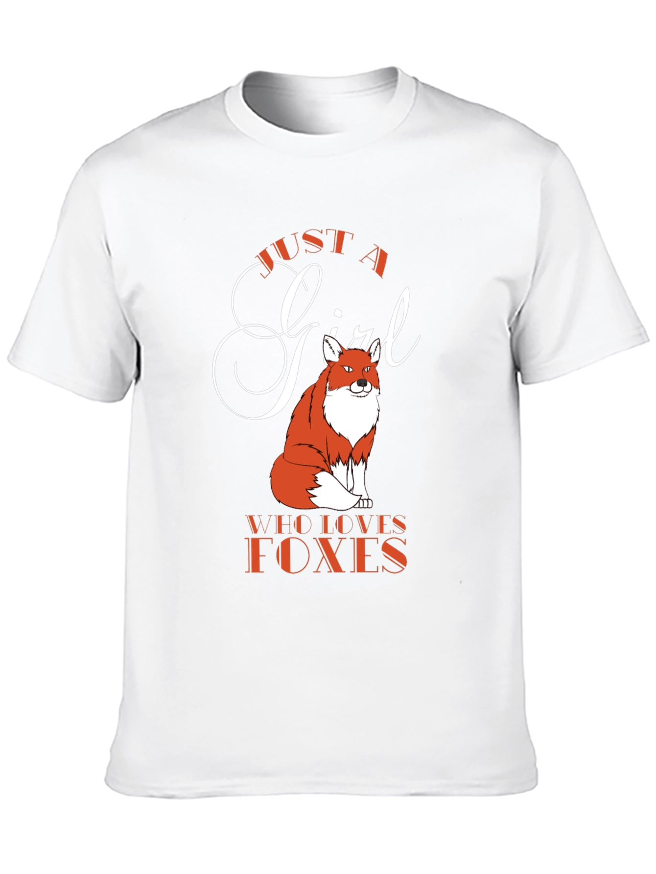 Just A Girl Who Loves Foxes T-Shirt