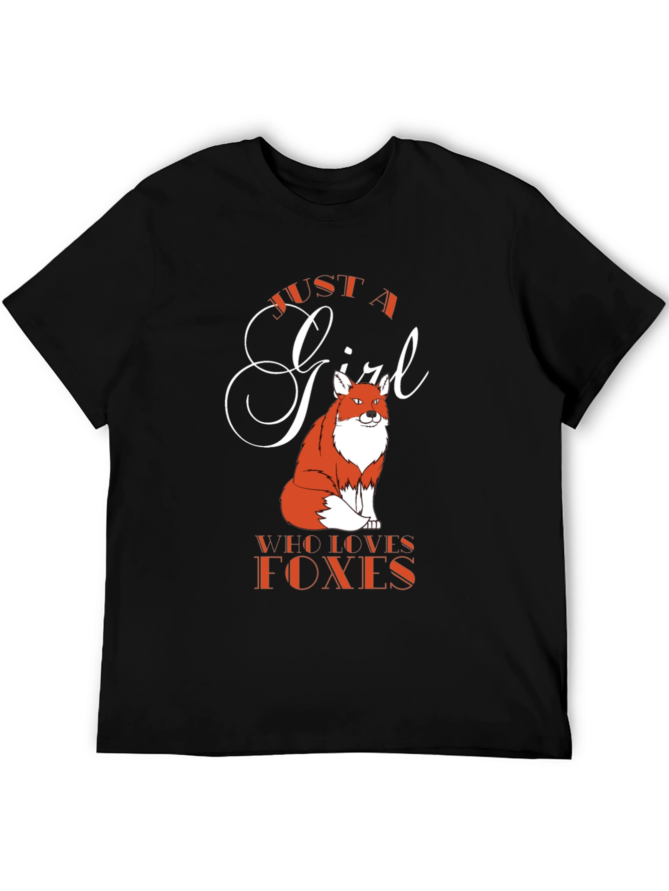 Just A Girl Who Loves Foxes T-Shirt