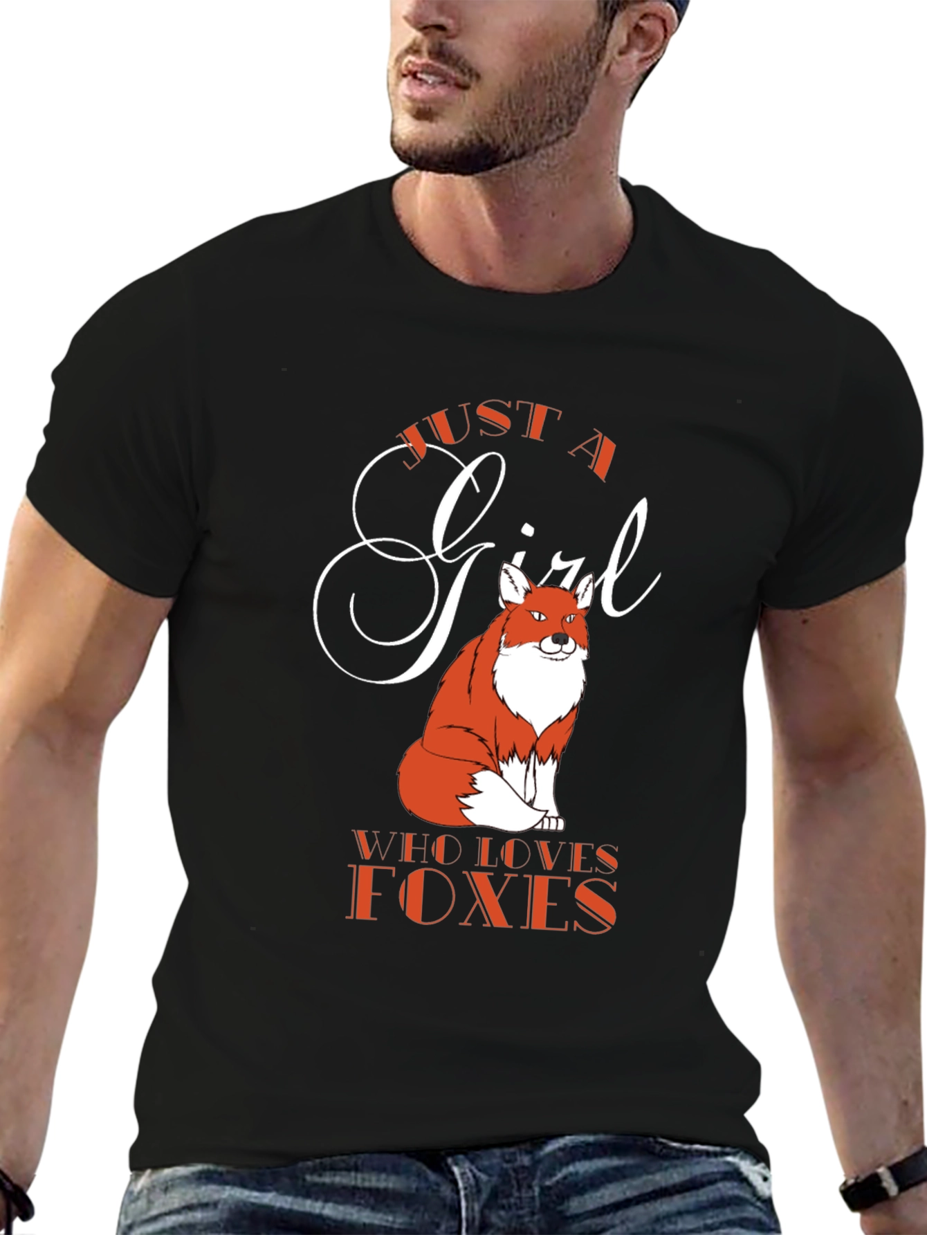 Just A Girl Who Loves Foxes T-Shirt