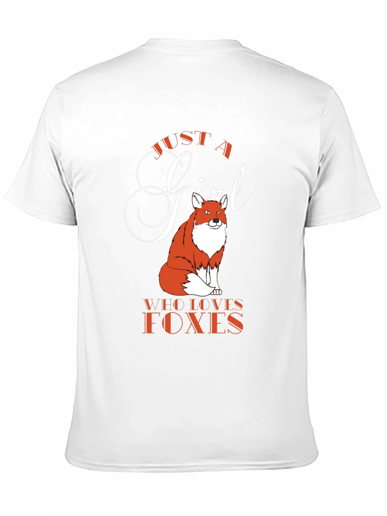Just A Girl Who Loves Foxes T-Shirt