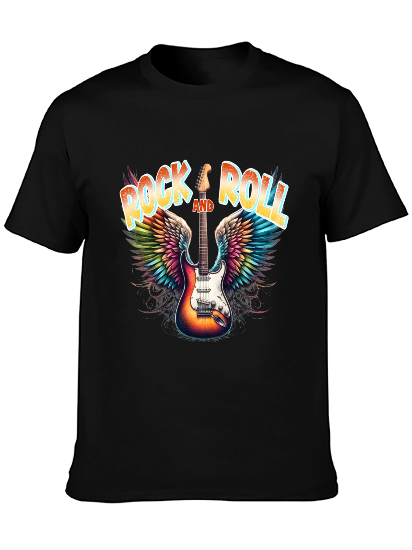 Rock and Roll Graphic T-Shirt