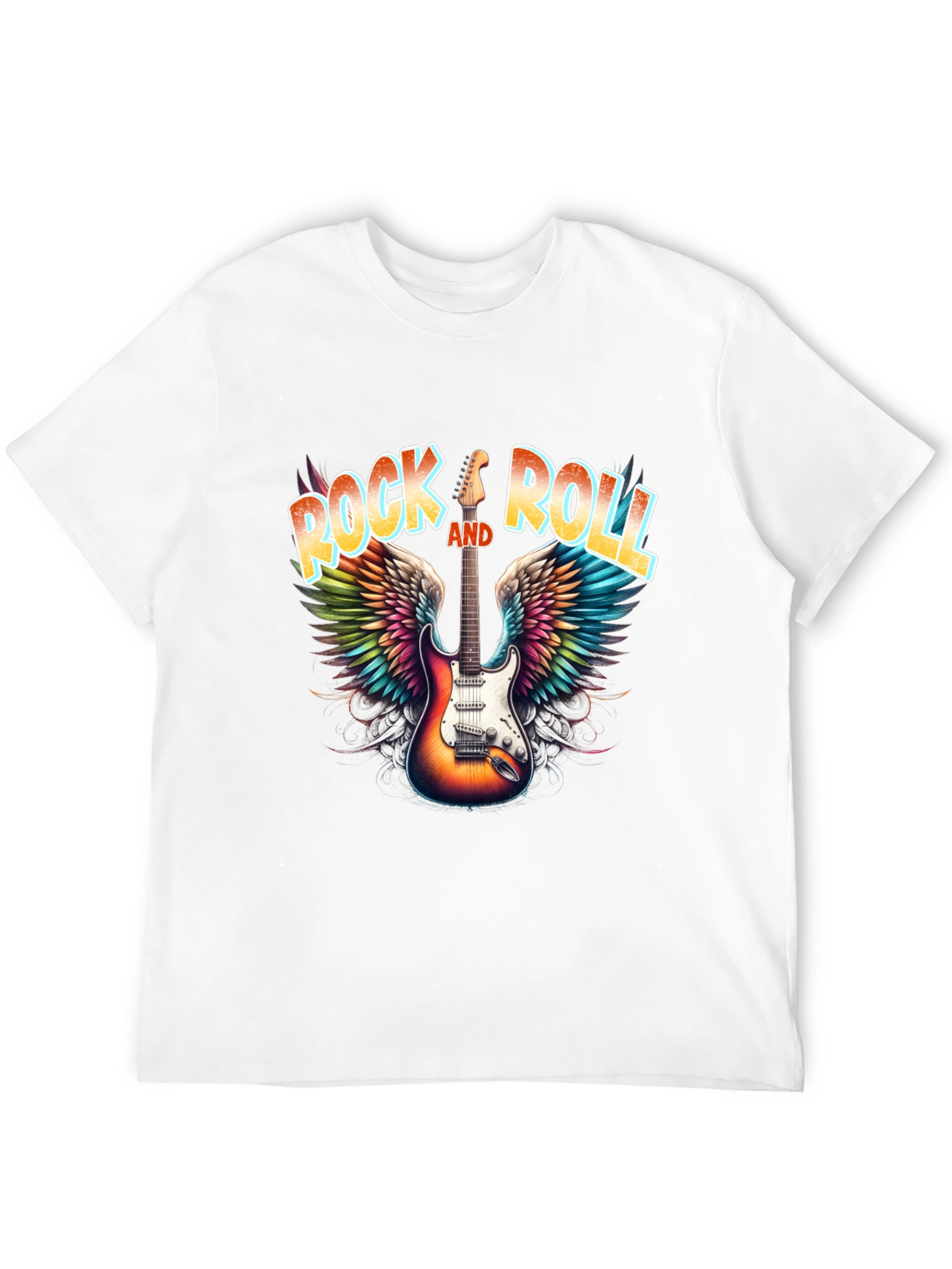 Rock and Roll Graphic T-Shirt