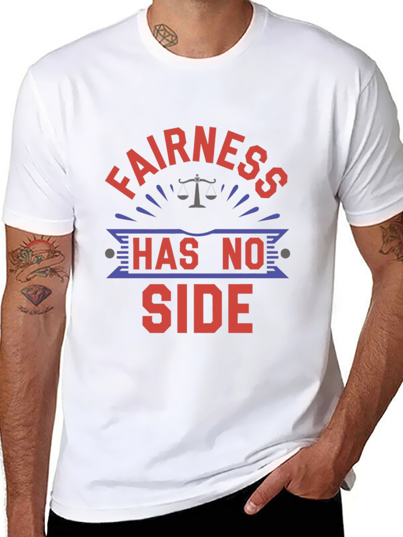 Fairness Has No Side T-Shirt - Justice Advocate Tee