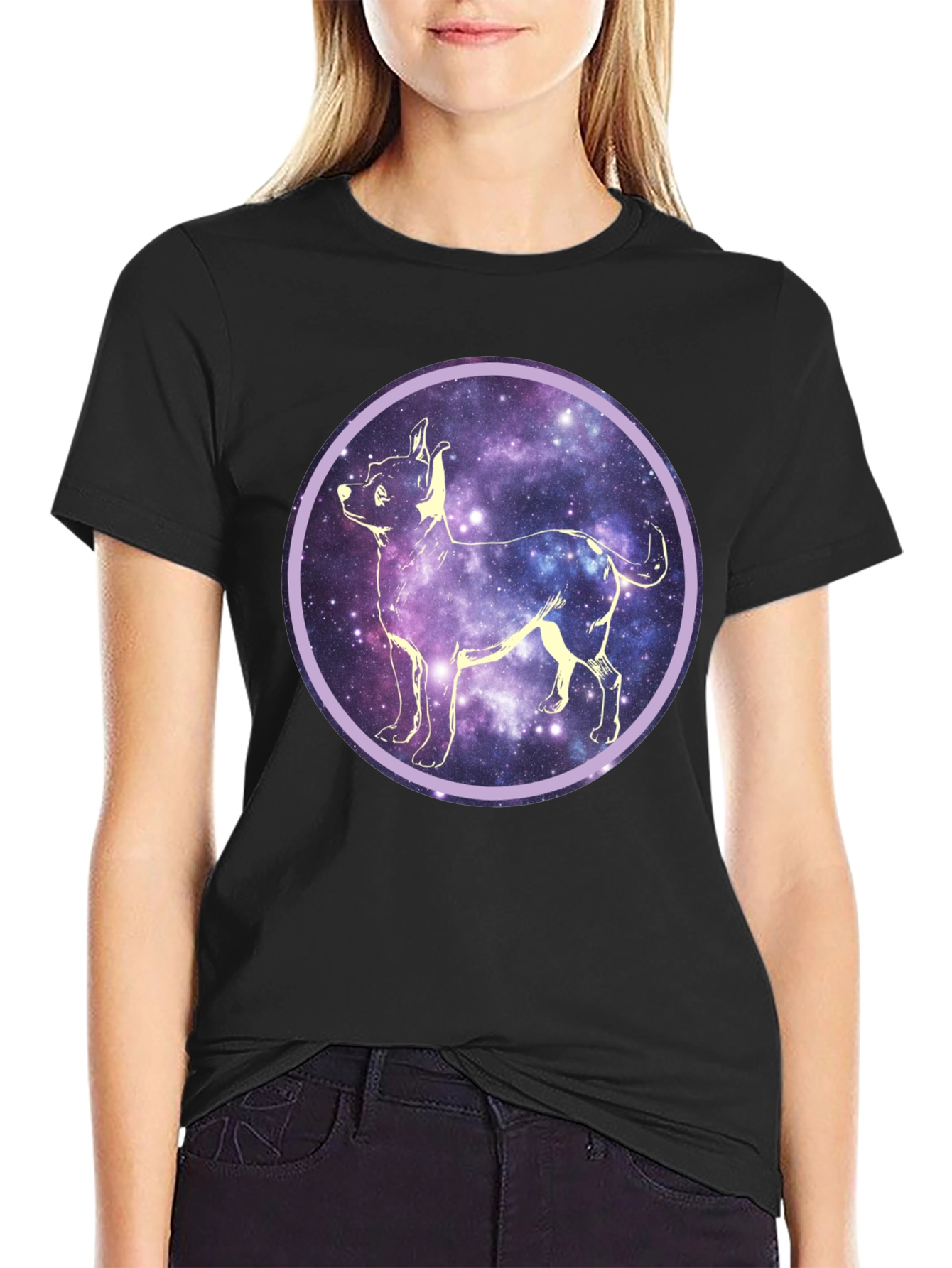 Galaxy Dog Graphic Tee