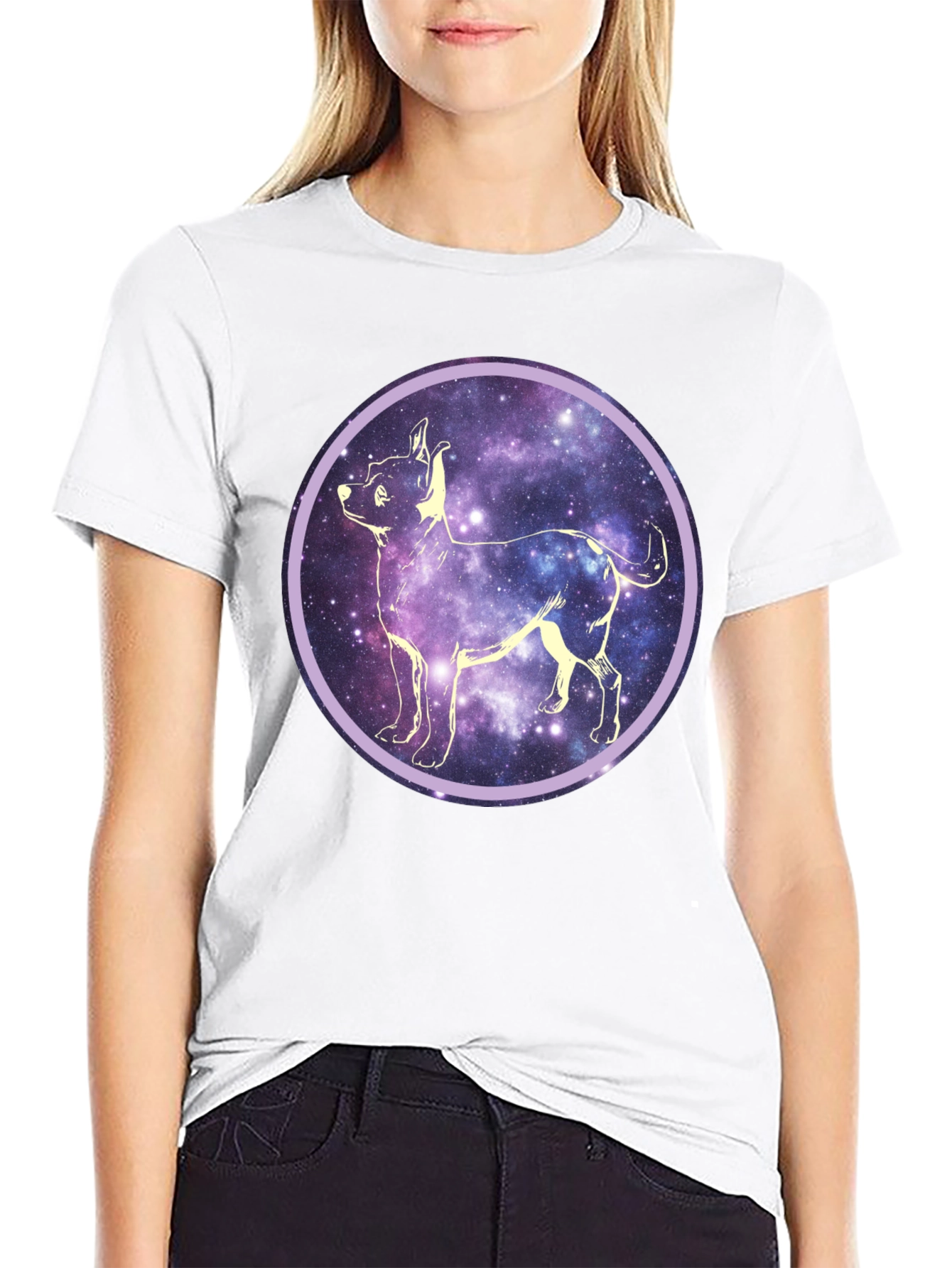 Galaxy Dog Graphic Tee