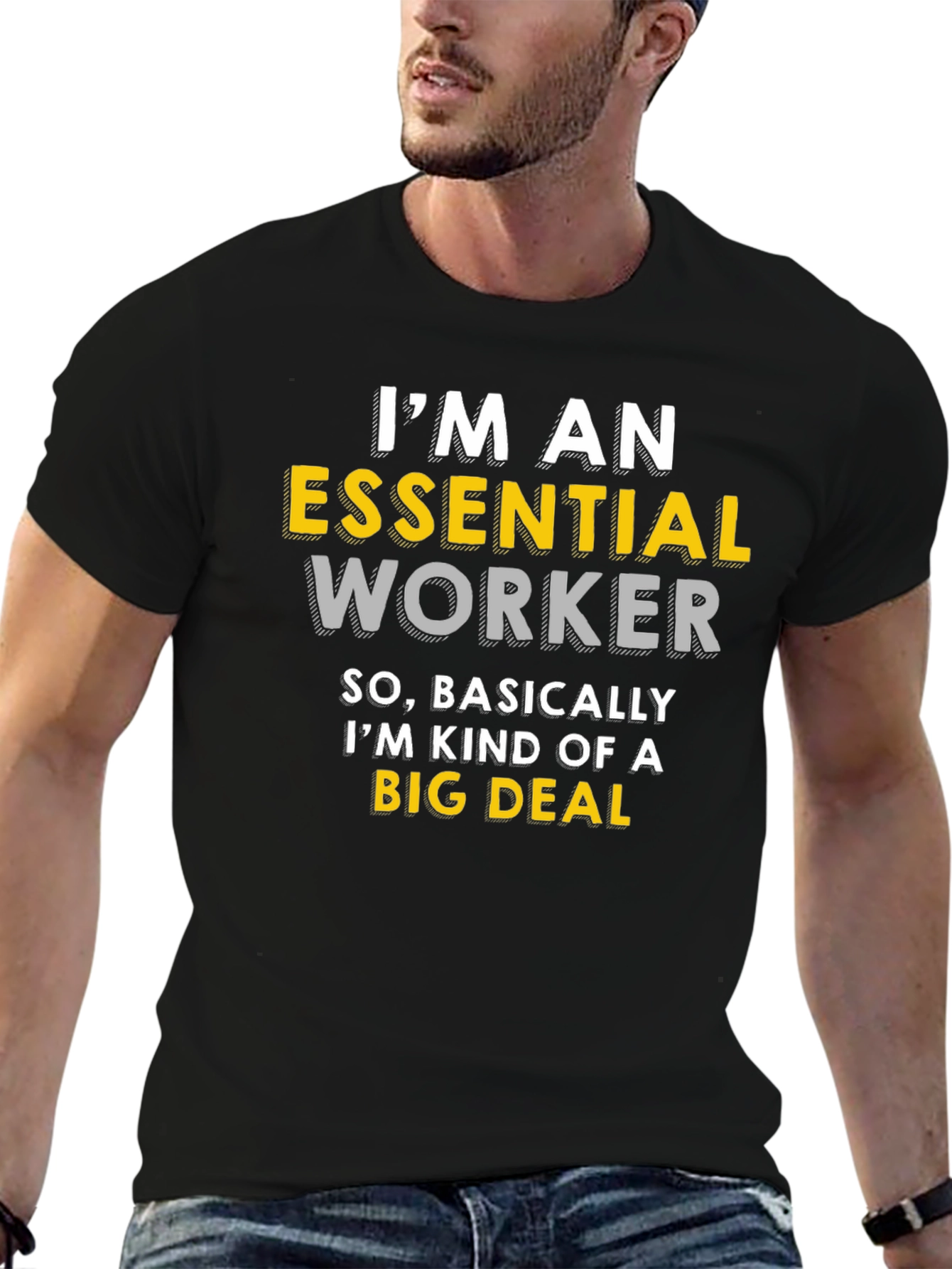 Essential Worker T-Shirt - Big Deal Hero Tee