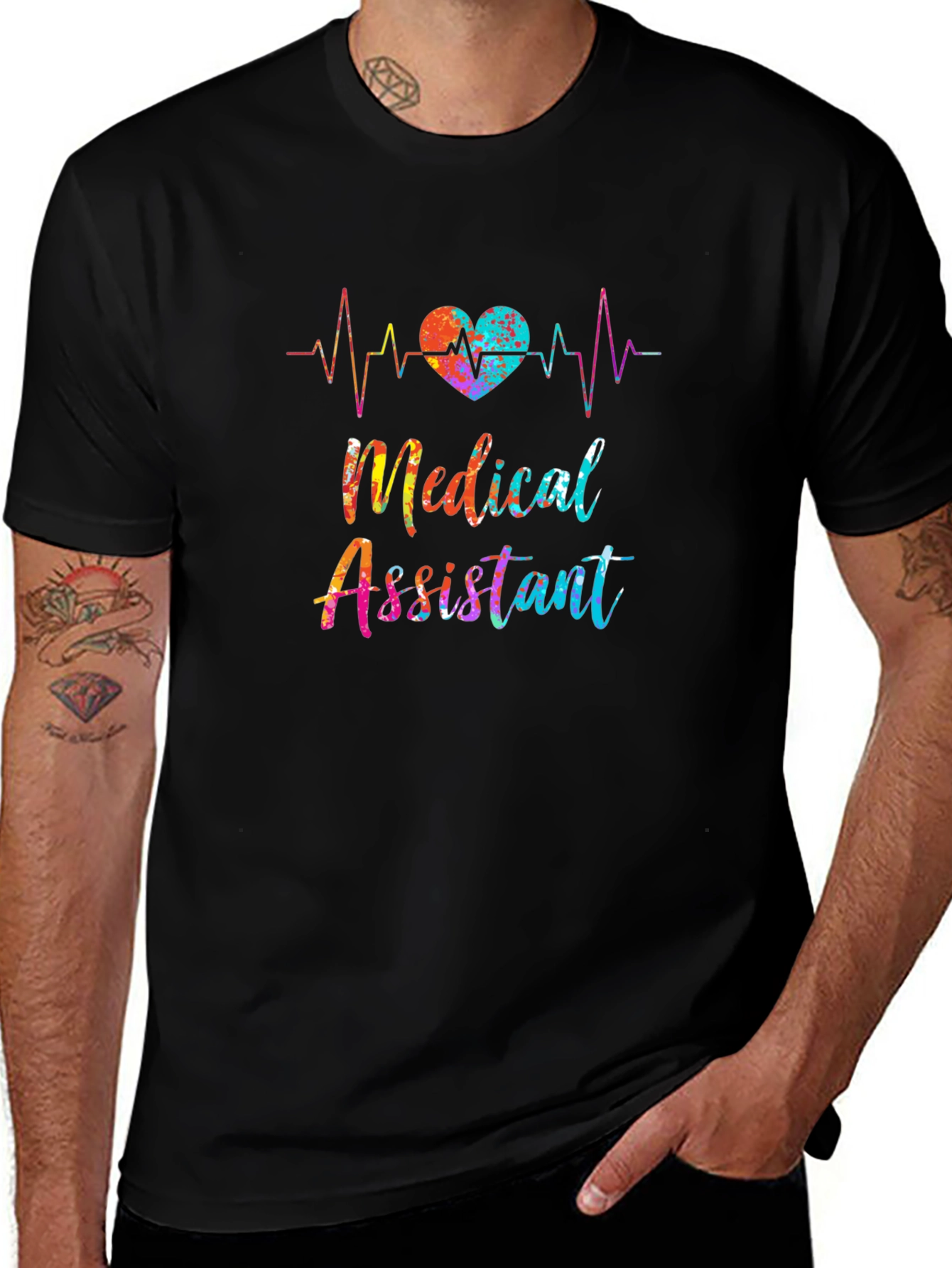 Medical Assistant Heartbeat T-Shirt