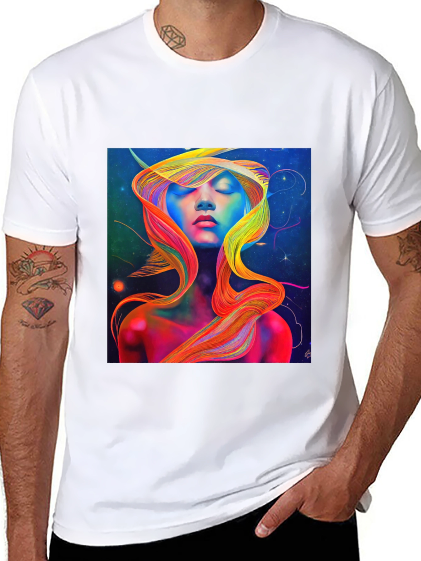 Vivid Dream T-Shirt - Artistic Graphic Tee