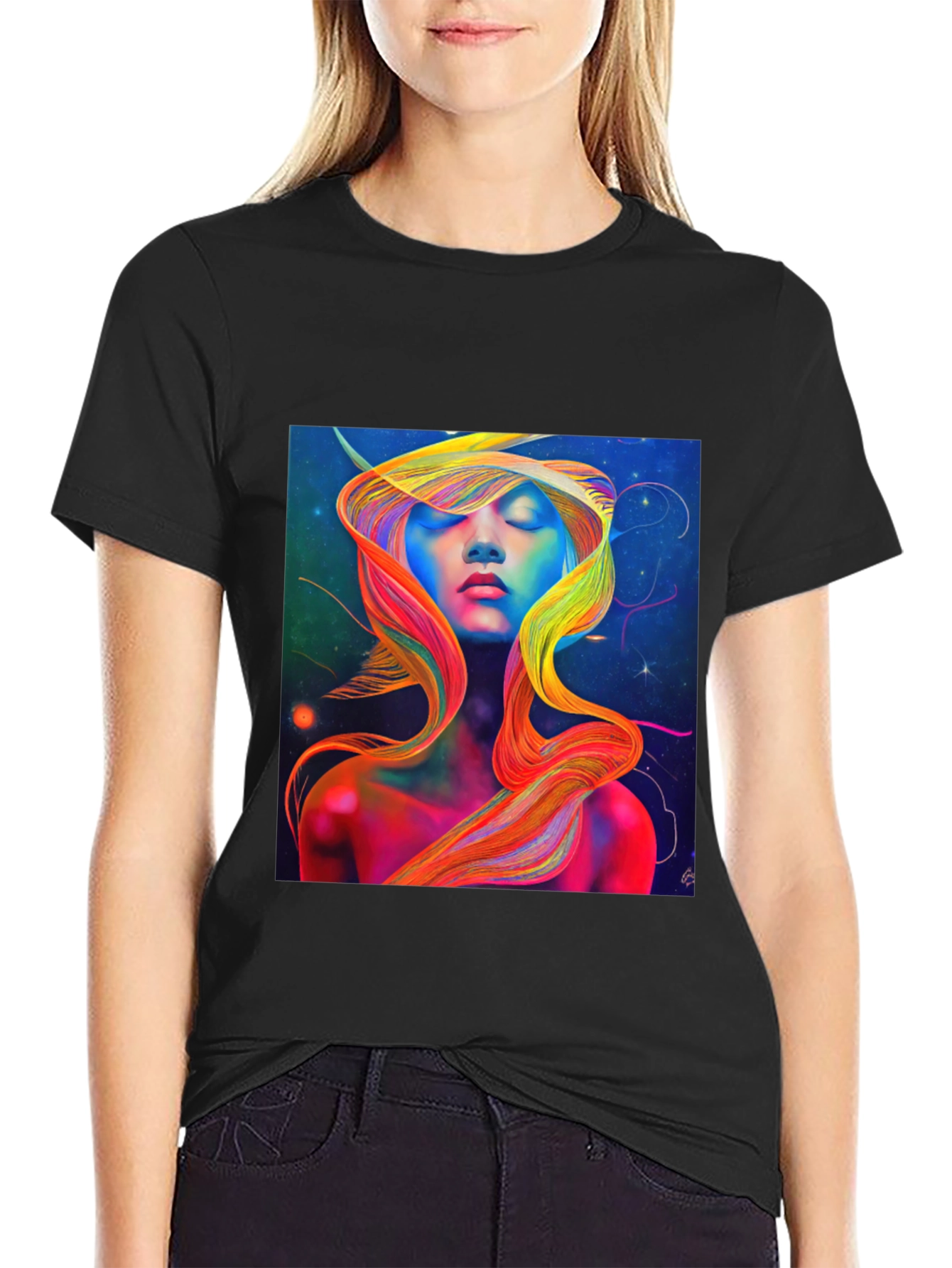 Vivid Dream T-Shirt - Artistic Graphic Tee