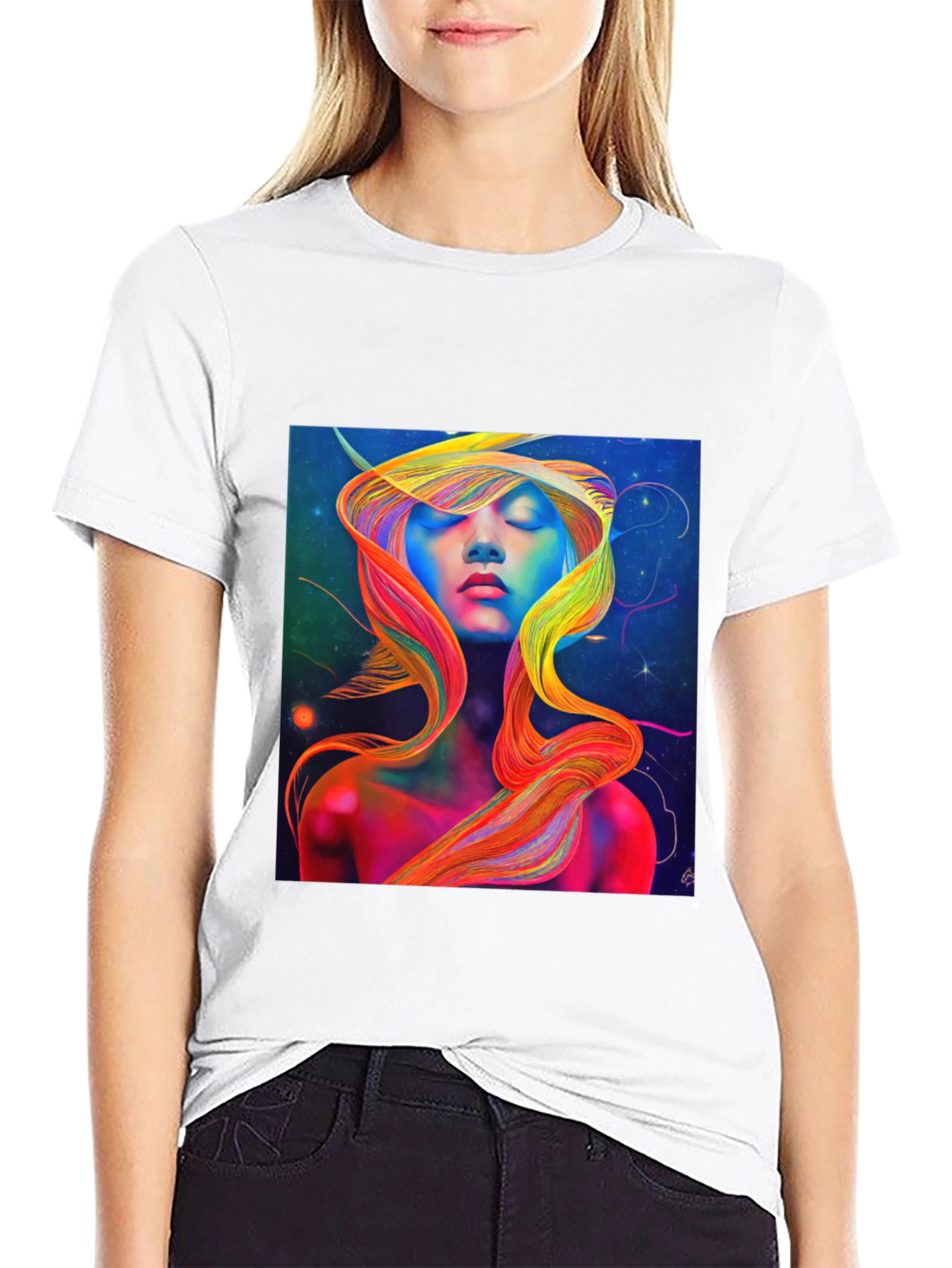 Vivid Dream T-Shirt - Artistic Graphic Tee