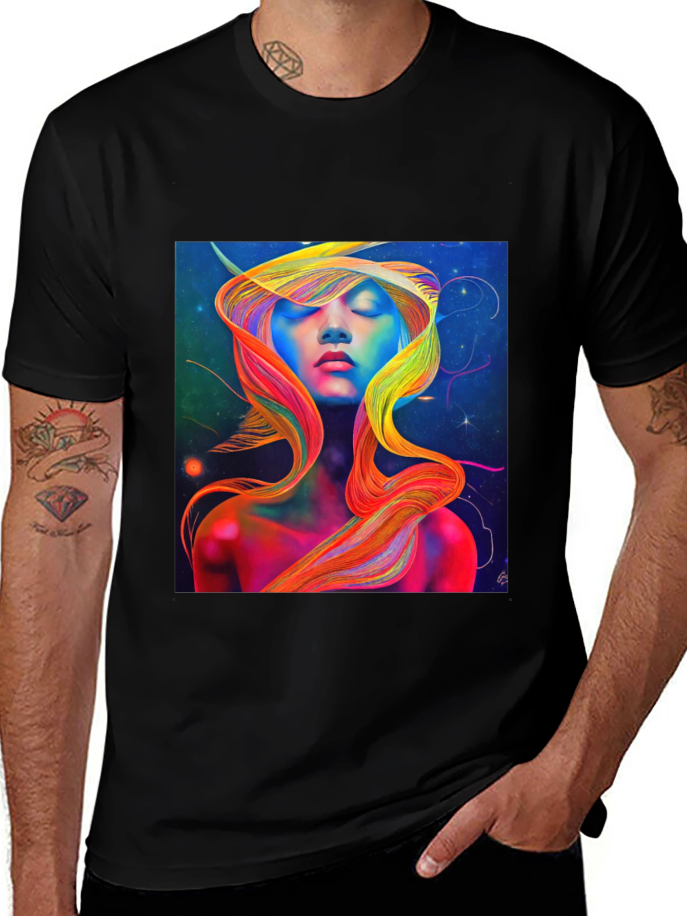 Vivid Dream T-Shirt - Artistic Graphic Tee