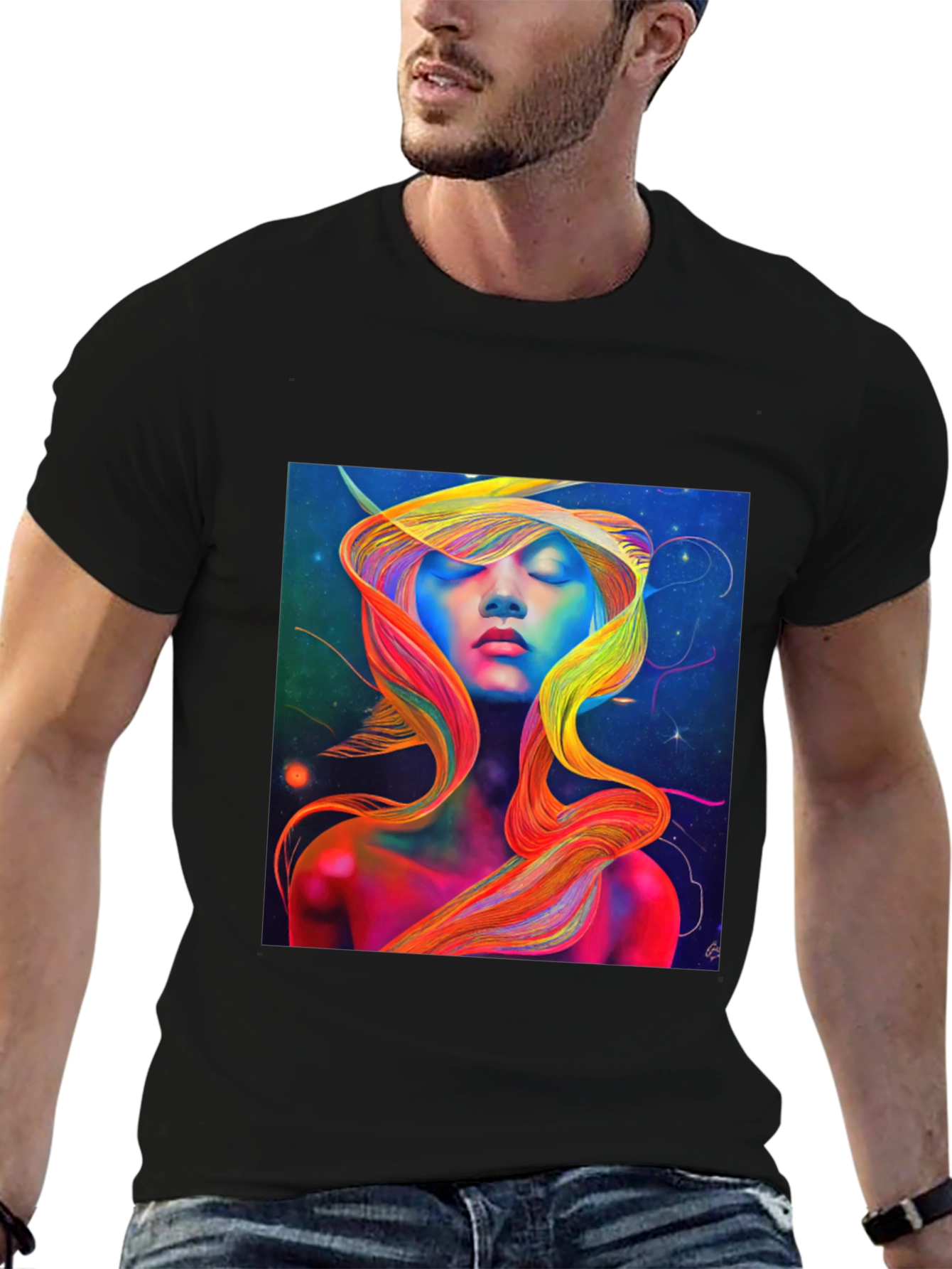 Vivid Dream T-Shirt - Artistic Graphic Tee