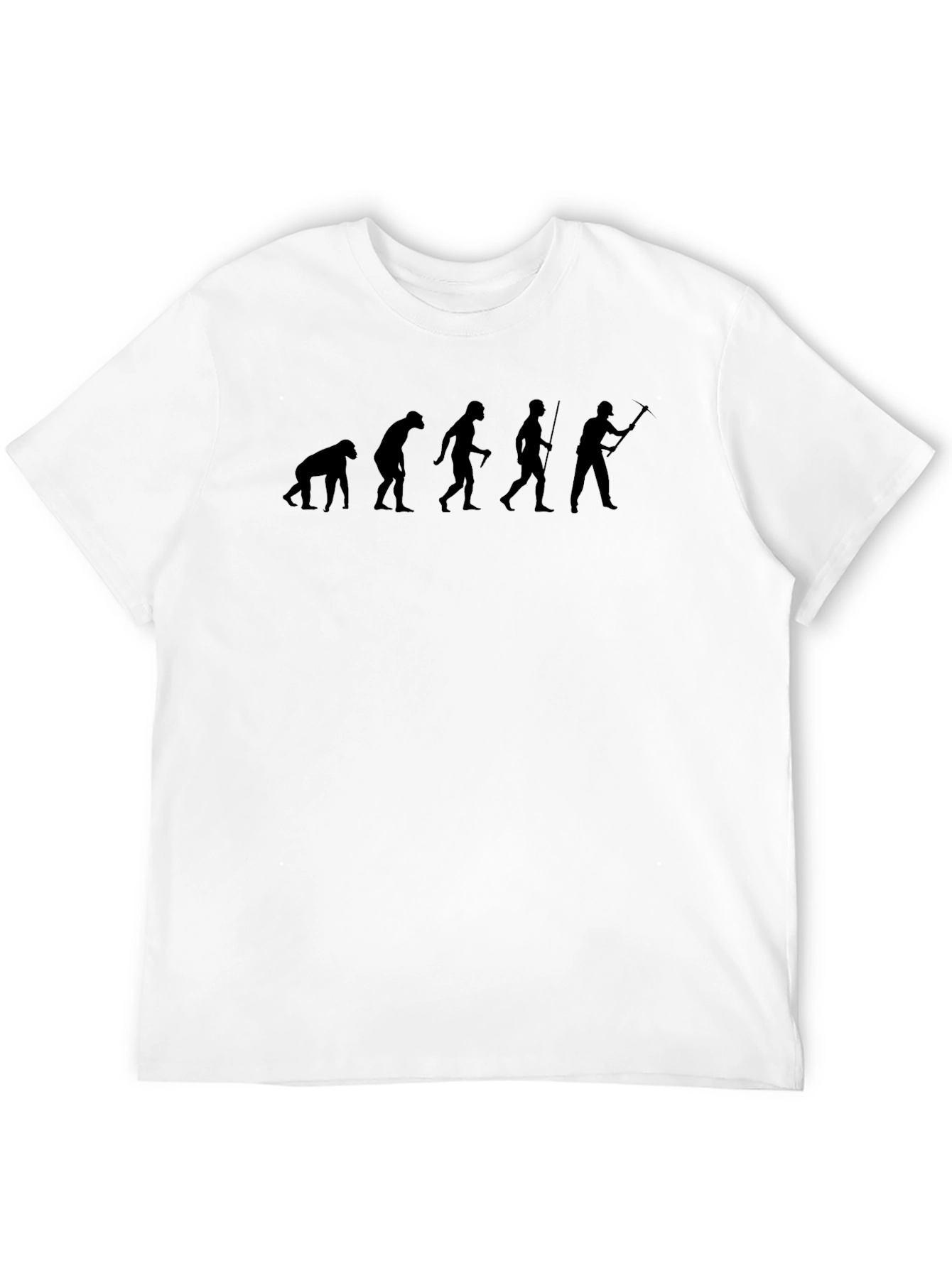 Evolution of Angling Black T-Shirt