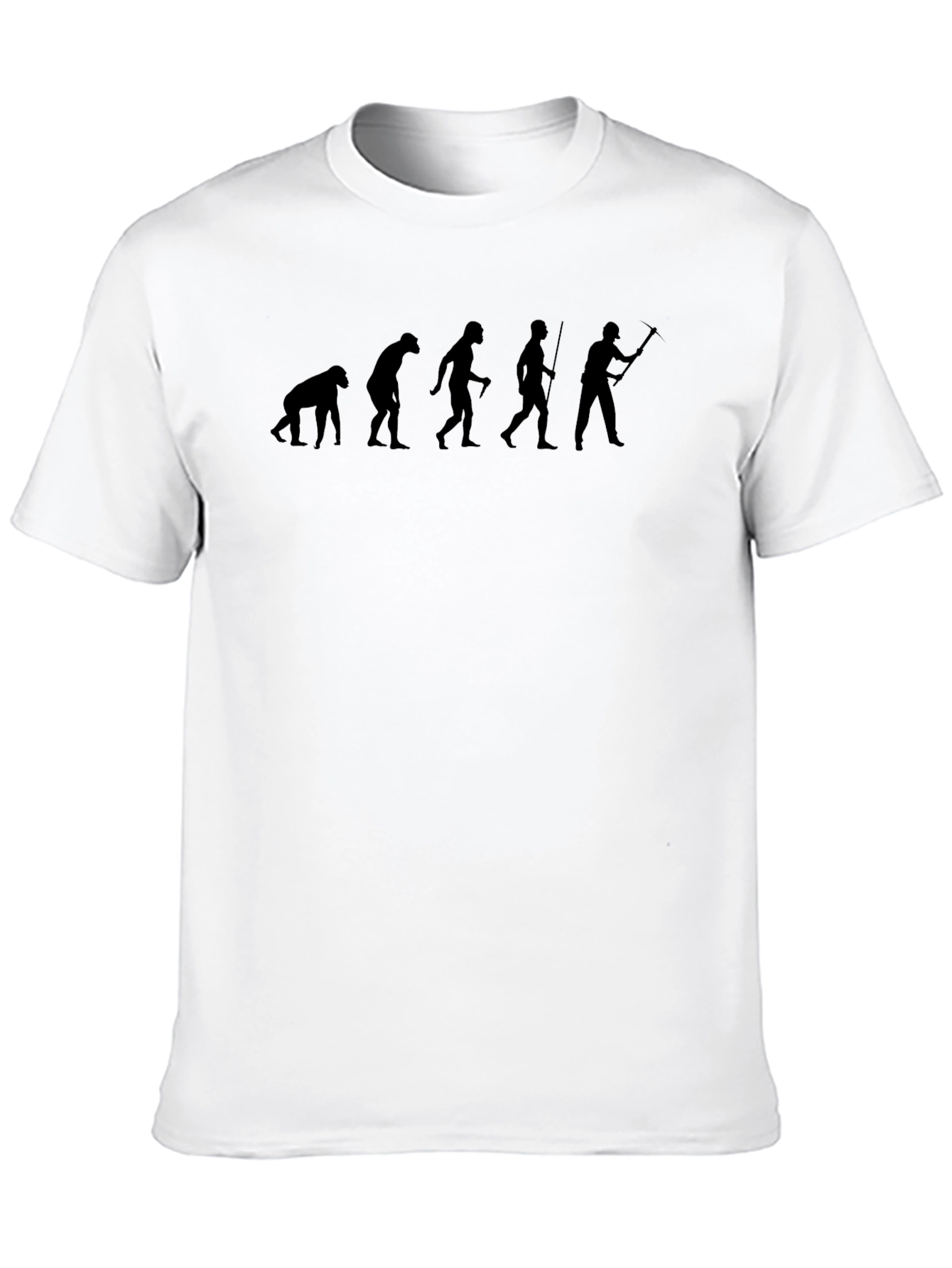 Evolution of Angling Black T-Shirt