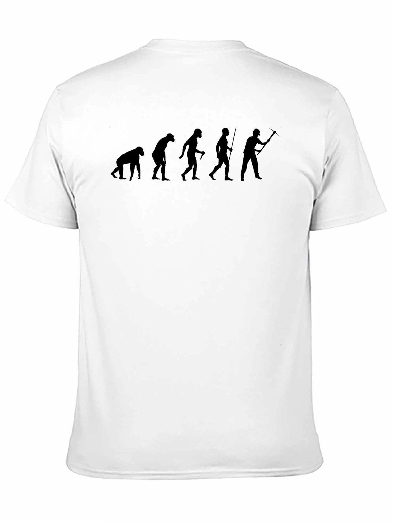 Evolution of Angling Black T-Shirt